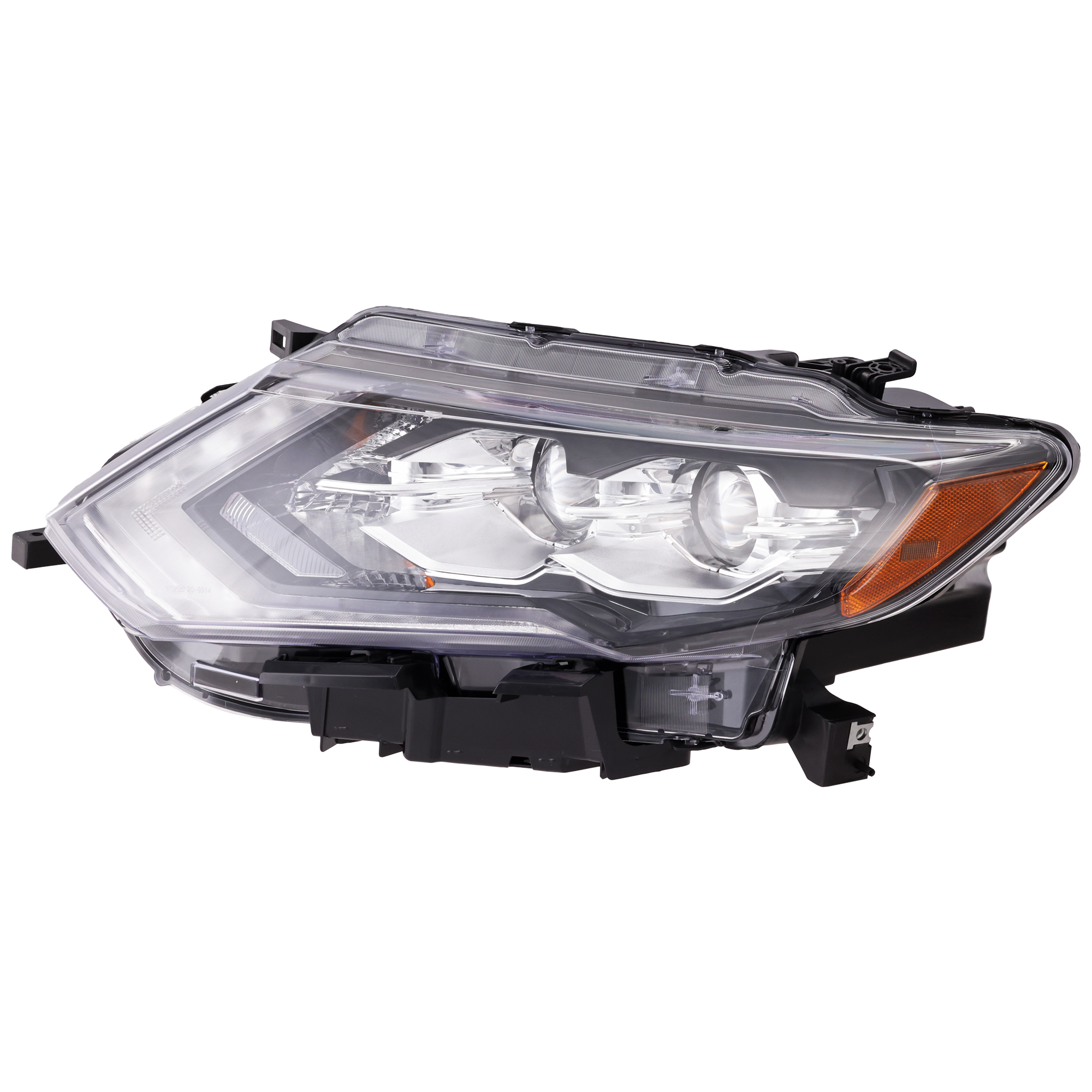 AM ROGUE 19-20 HEAD LAMP LH Assembly LED CAPA SKU RN10010038Q Partslink NI2502272C OEM 260606FL7A