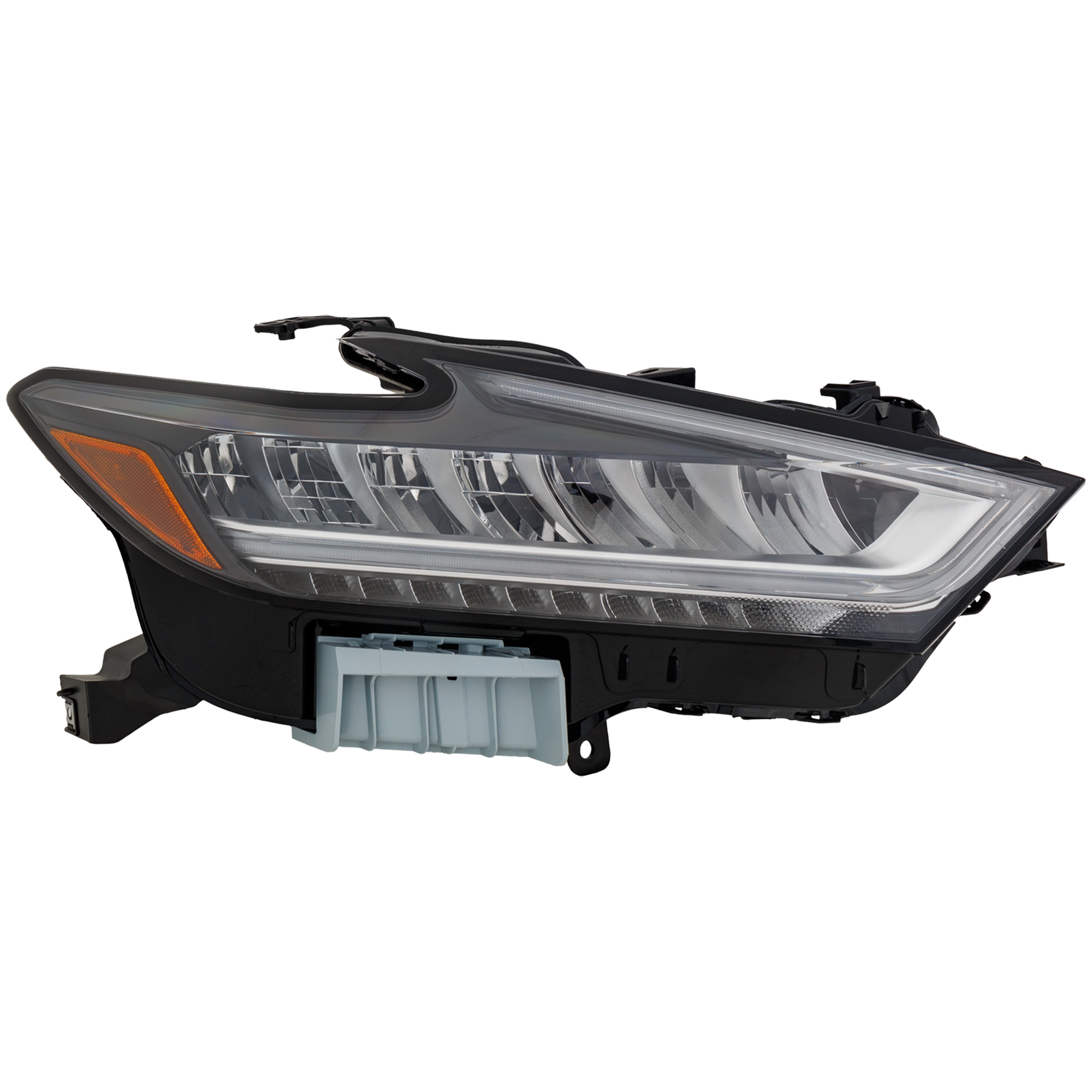 AM MAXIMA 19-23 HEAD LAMP RH Assembly LED Chrome Interior SKU RN10010039 Partslink NI2503269 OEM 260109DJ0B