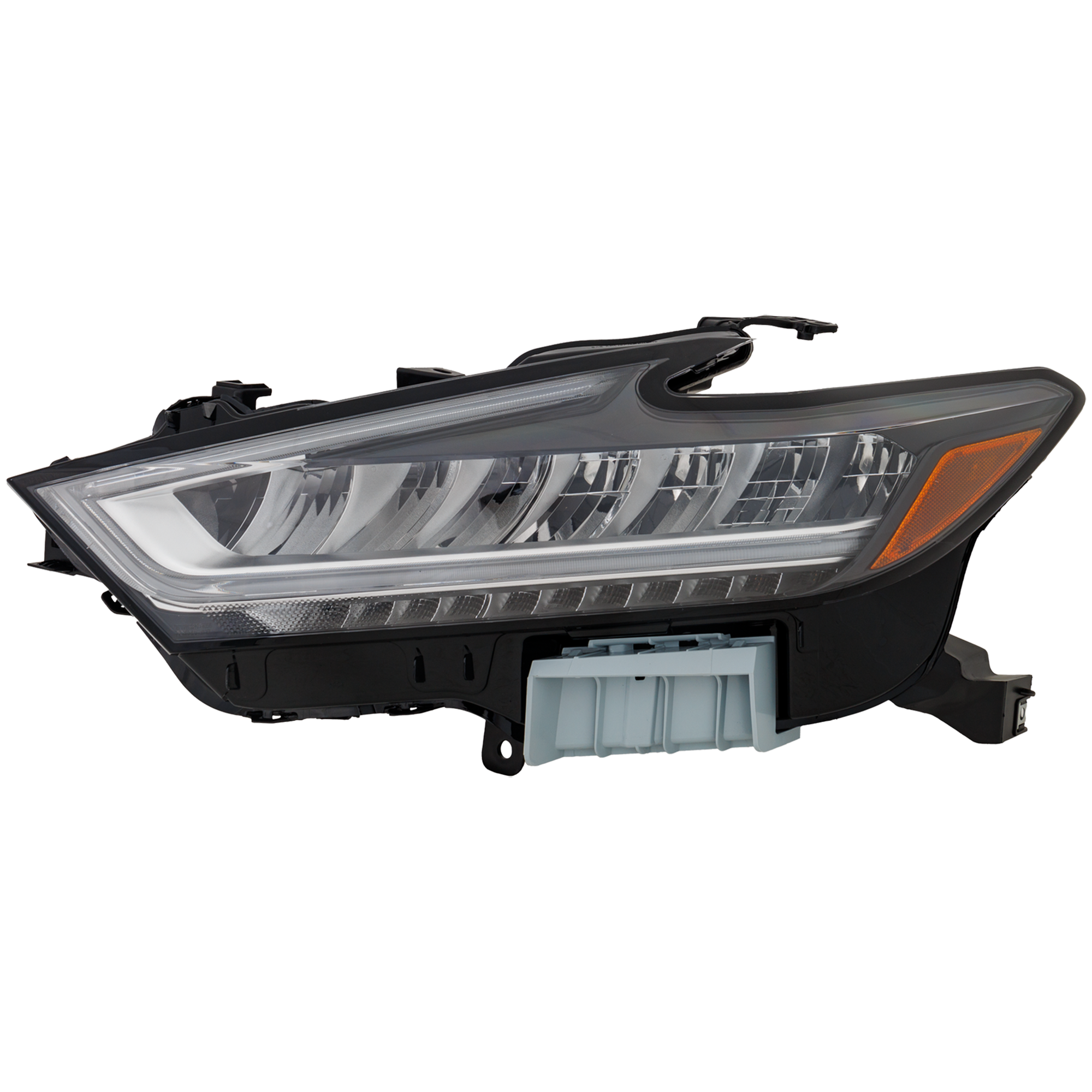 AM MAXIMA 19-23 HEAD LAMP LH Assembly LED Chrome Interior SKU RN10010040 Partslink NI2502269 OEM 260609DJ0B