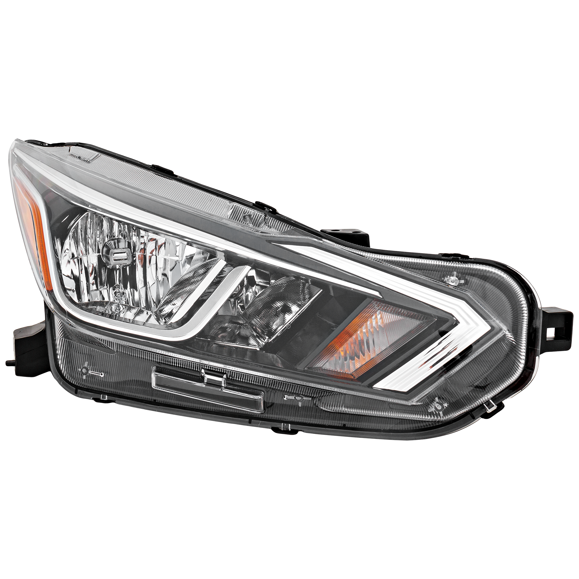 AM VERSA 20-22 HEAD LAMP RH Assembly Halogen SKU RN10010053 Partslink NI2503273 OEM 260105EE0A