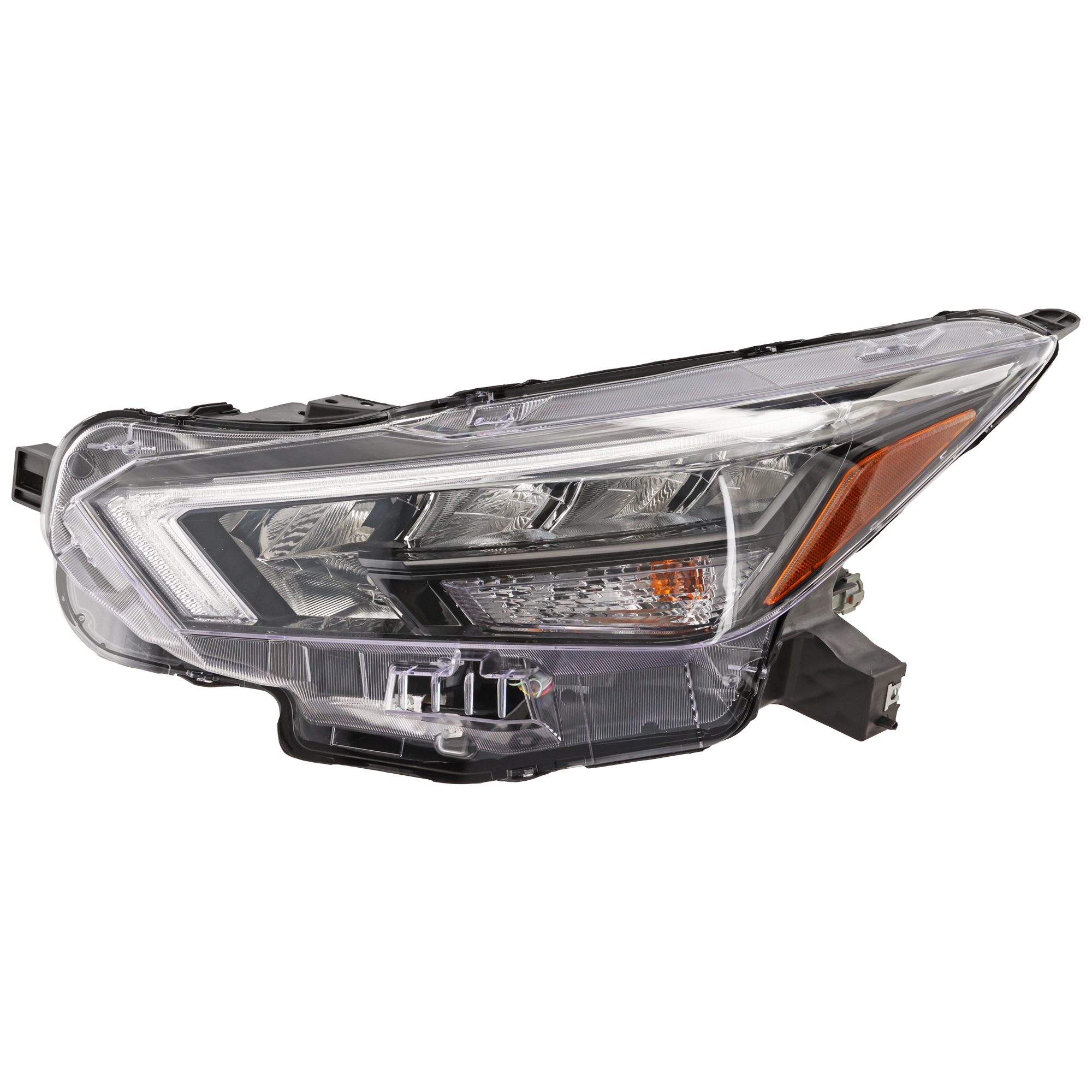 AM VERSA 20-22 HEAD LAMP LH Assembly LED CAPA SKU RN10010062Q Partslink NI2502274C OEM 260605EE2A