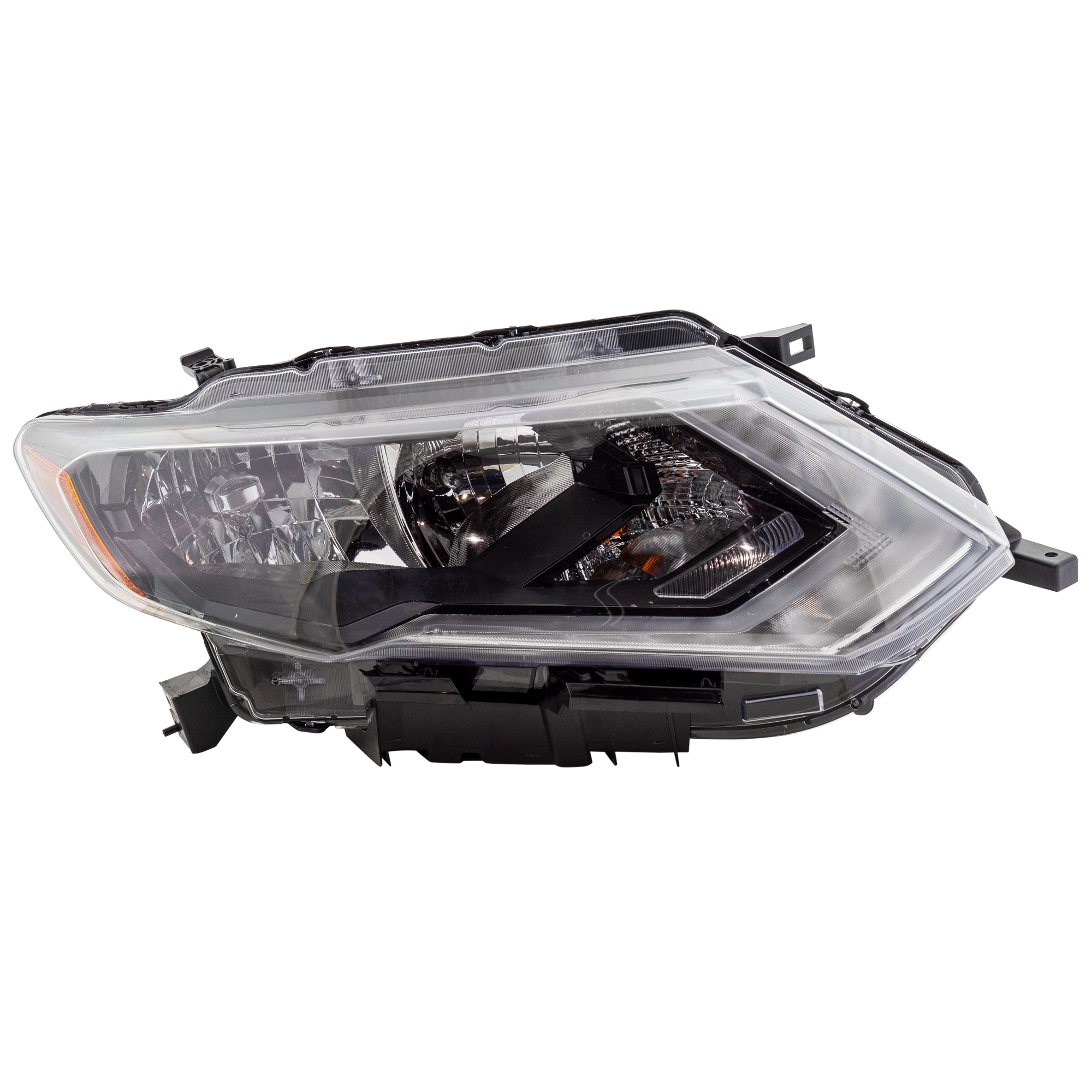 AM ROGUE 18-19 HEAD LAMP RH Assembly Halogen Japan Built Vehicle S SL SL Hybrid Models SKU RN10010065 Partslink NI2503268 OEM 260106FL1A