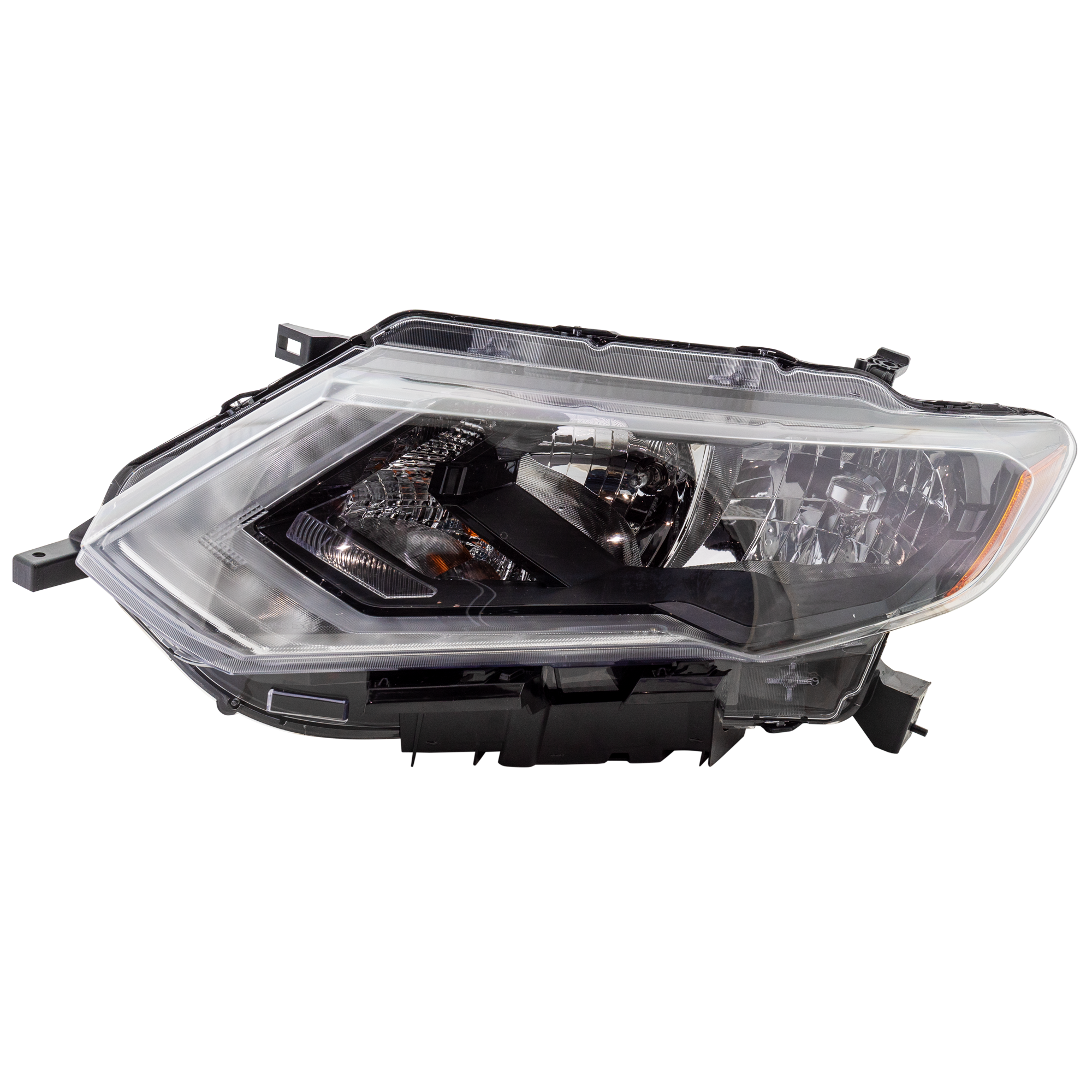 AM ROGUE 18-19 HEAD LAMP LH Assembly Halogen Japan Built Vehicle S SL SL Hybrid Models SKU RN10010066 Partslink NI2502268 OEM 260606FL1A