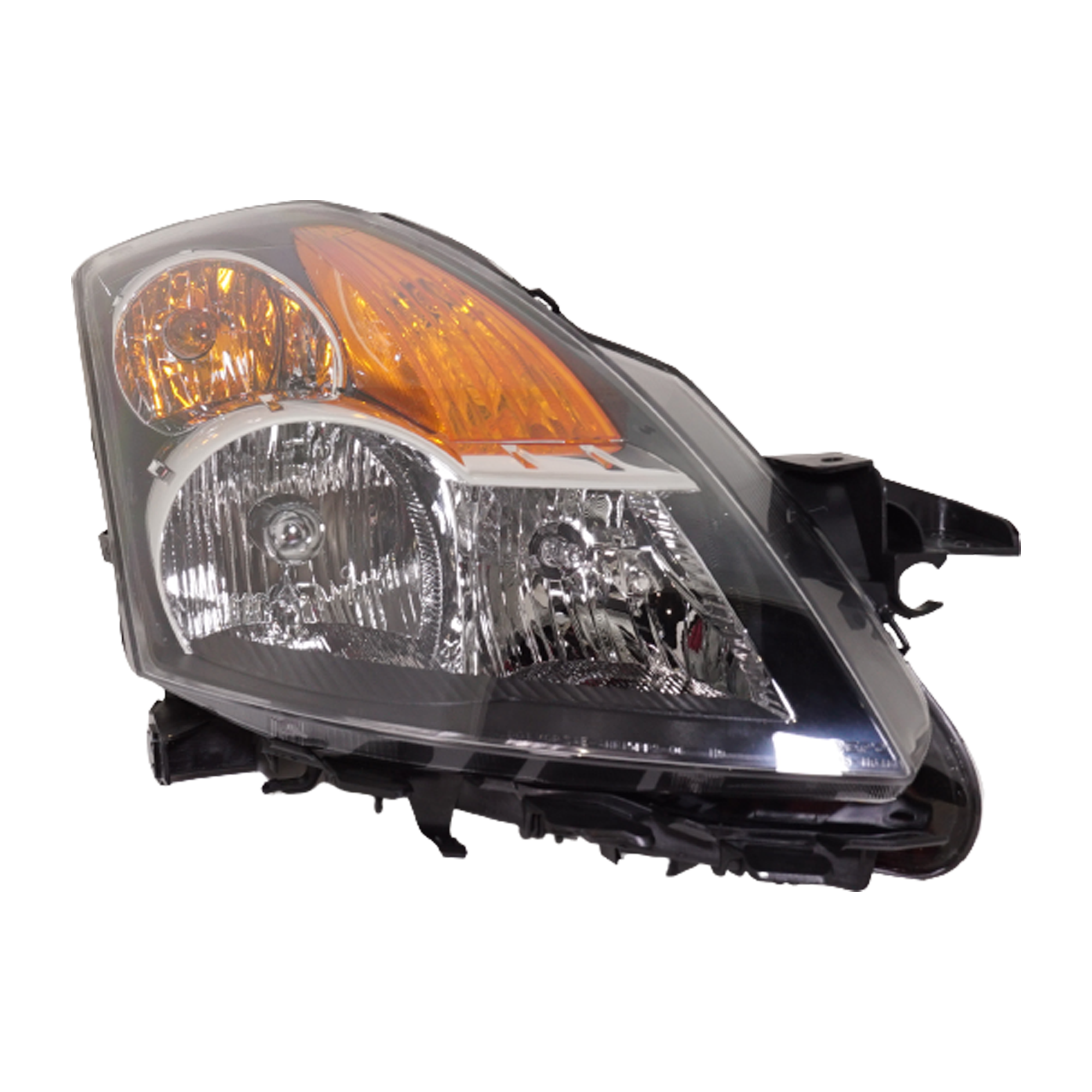 AM ALTIMA 07-07 HEAD LAMP RH Assembly Halogen Black Bezel Sedan Hybrid SKU RN10010073 Partslink NI2503166 OEM 26010JA000-26010JA00A
