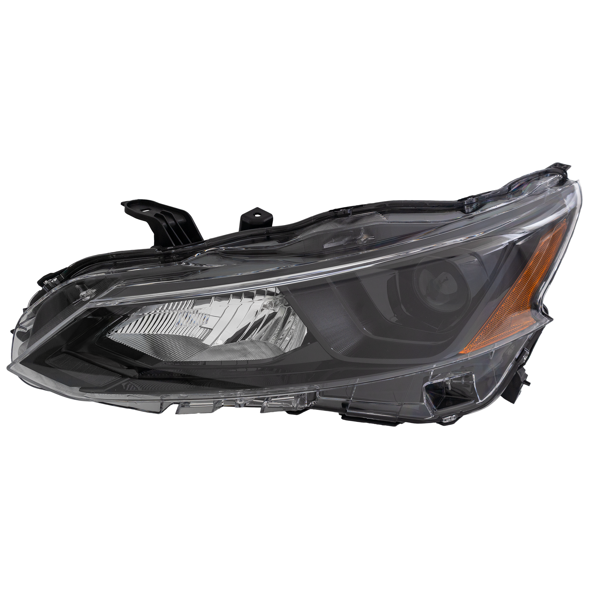AM ALTIMA 22-22 HEAD LAMP LH Assembly Halogen w Side Marker Bulb SKU RN10010082A Partslink NI2502299 OEM 260606CA0B
