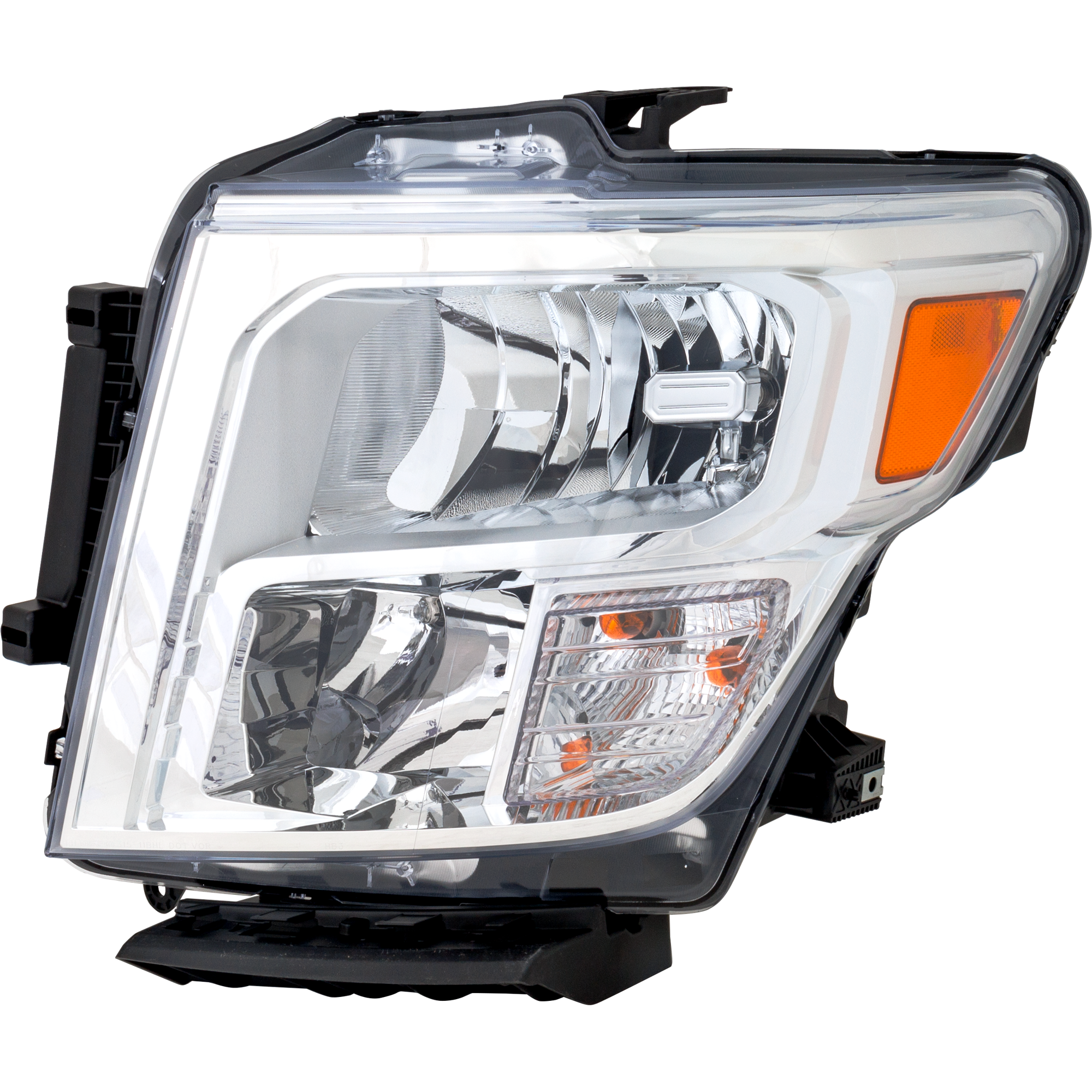AM TITAN TITAN XD 20-23 HEAD LAMP LH Assembly Halogen Crew Cab SKU RN10010114A Partslink NI2502280 OEM 260609FV1A