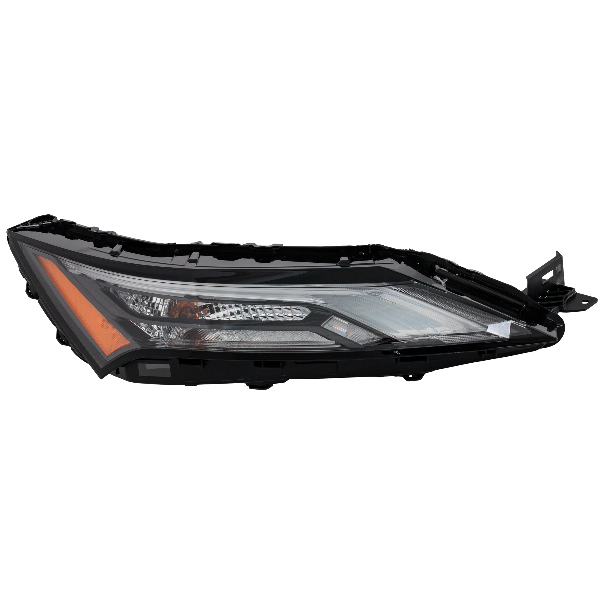 AM ROGUE 21-23 HEAD LAMP RH Upper Assembly LED S SV SL Models Japan Built Vehicle CAPA SKU RN10010125AQ Partslink NI2563103C OEM 261206RR0D