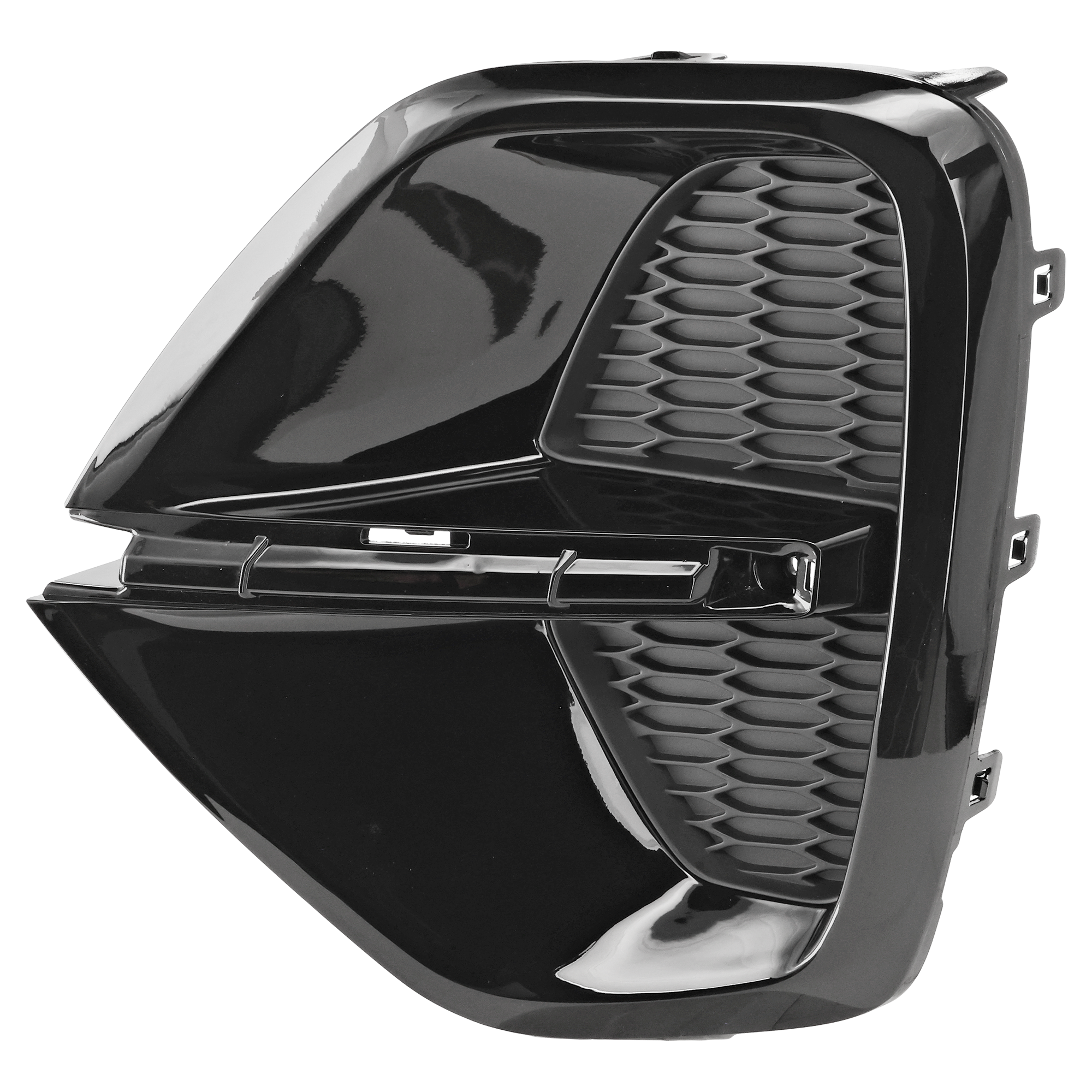 AM SPORTAGE 20-22 FOG LAMP COVER LH Painted Black SKU RN10770004 Partslink KI1038151 OEM 86521D9500