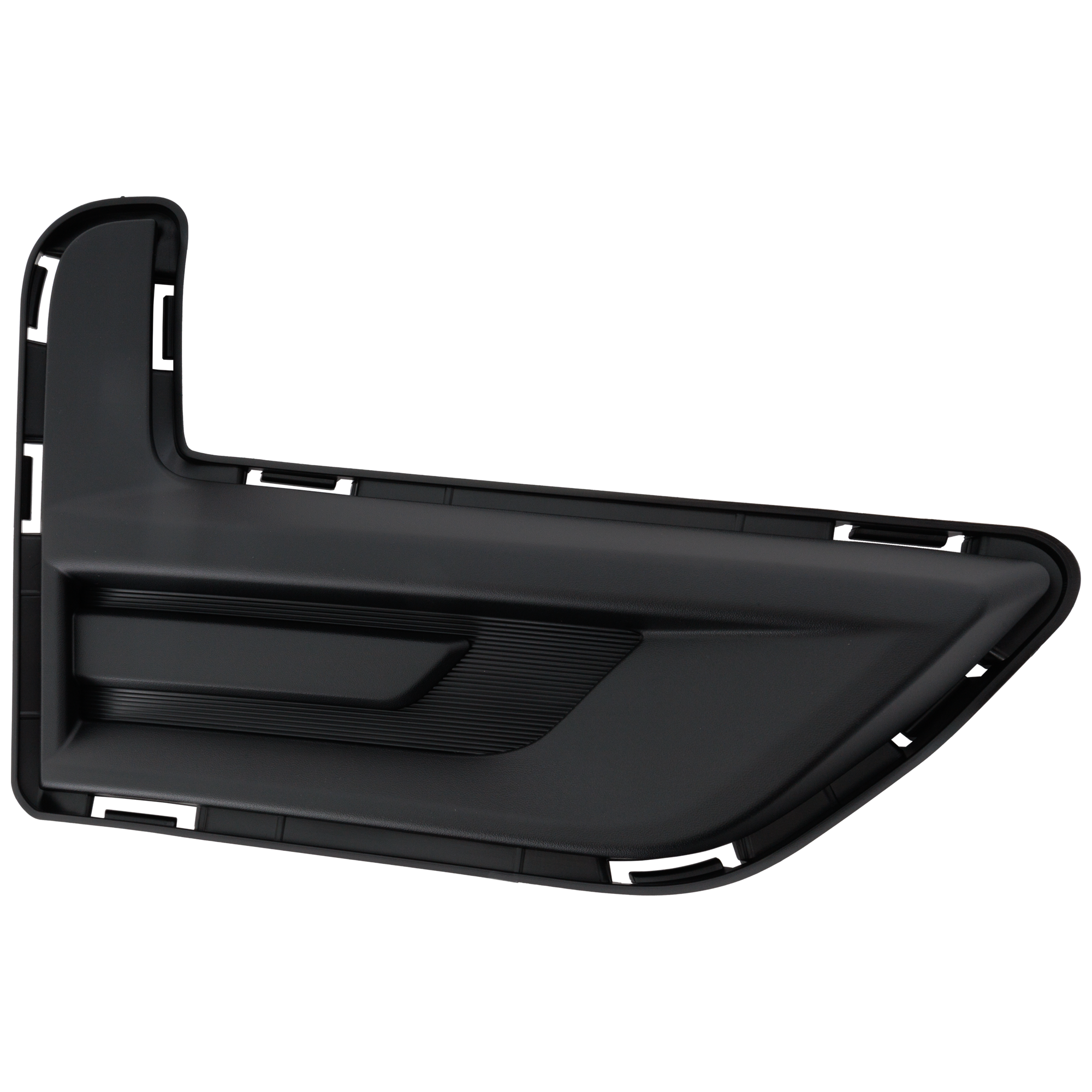 AM ROGUE 17-20 FOG LAMP COVER RH Textured Black Korea Built Vehicle Exc. Hybrid Models SKU RN10770031 Partslink NI1039186 OEM 622565HK0A