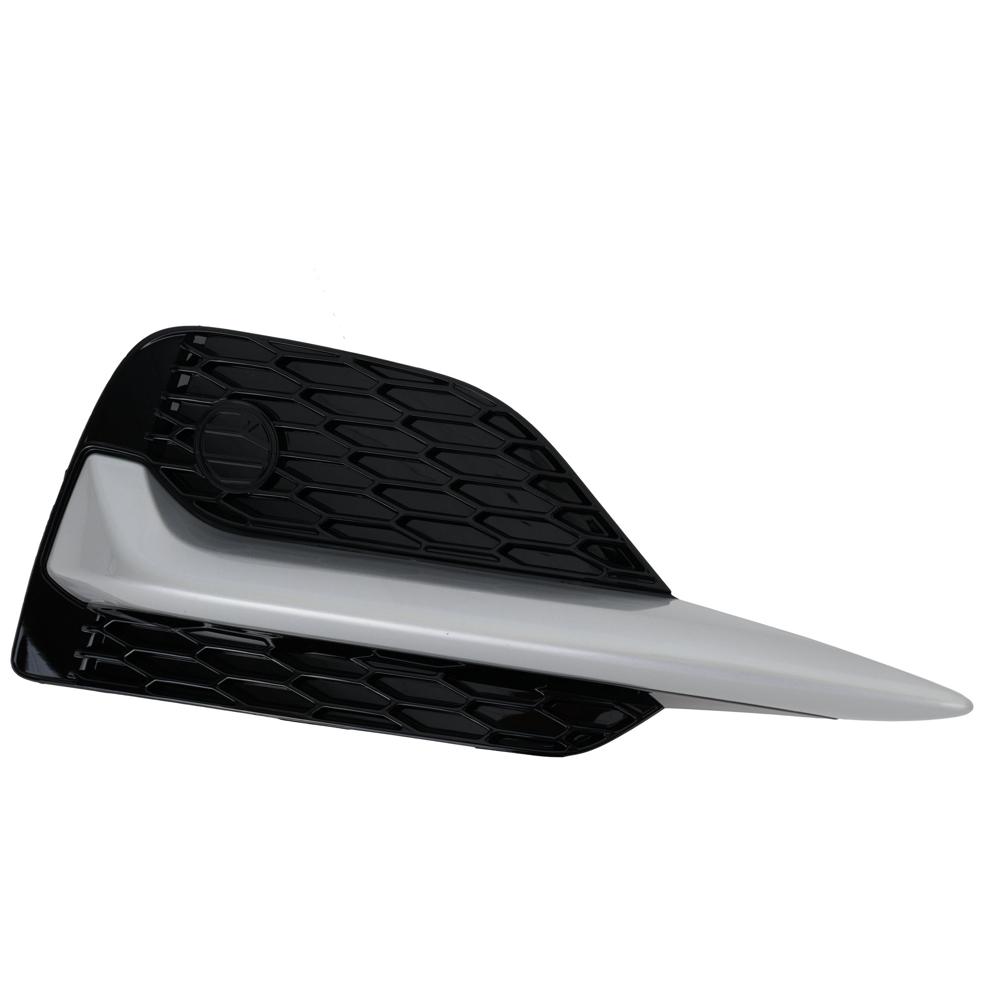 AM ROGUE SPORT 20-22 FOG LAMP COVER RH Black w Silver Trim SKU RN10790009 Partslink NI1039171 OEM 622566MR0B