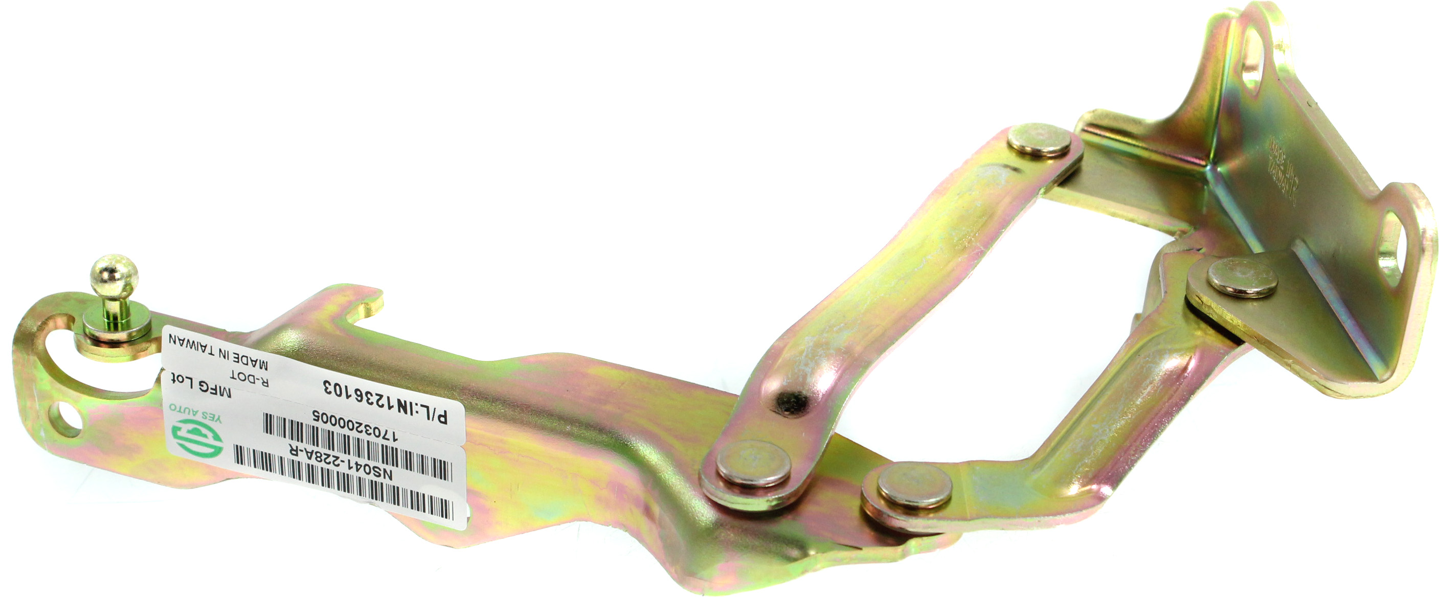 AM ARMADA TITAN 04-15 QX56-04-10 HOOD HINGE RH SKU RN13050001 Partslink IN1236103 OEM 654007S000