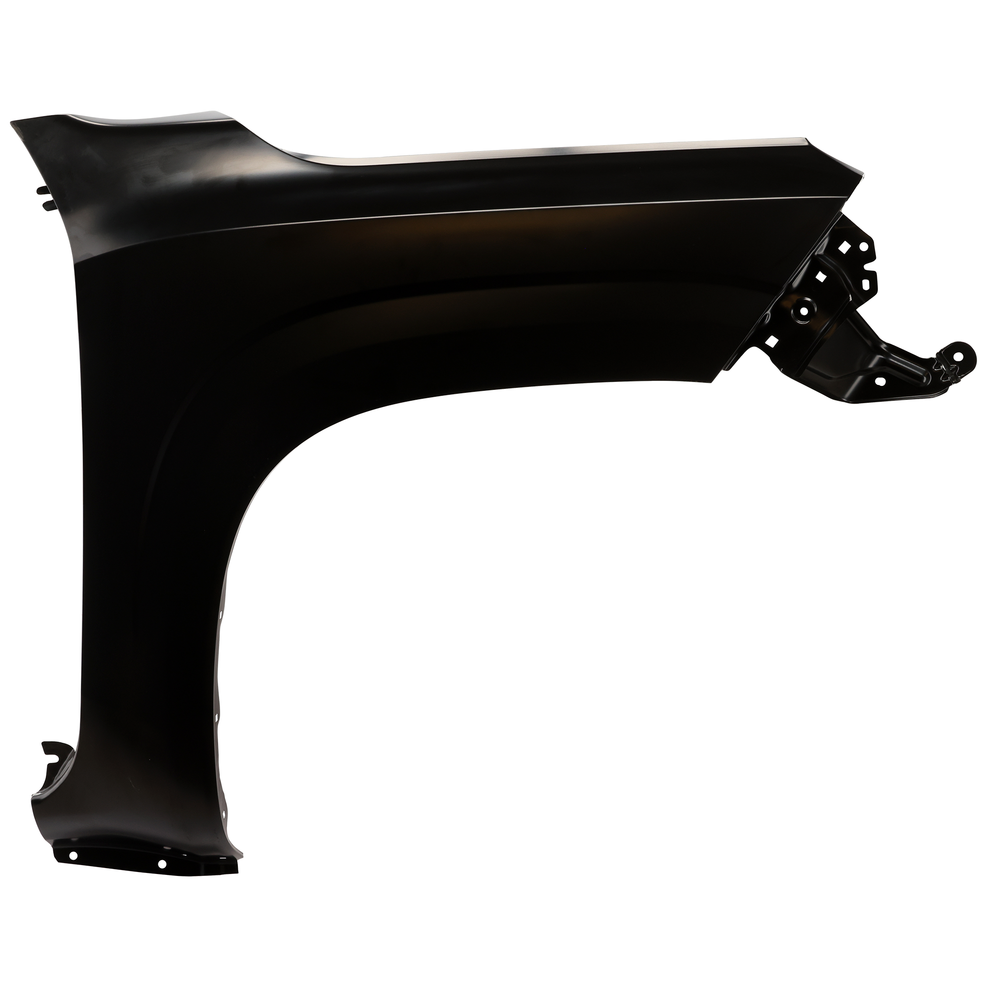 AM FRONTIER 22-24 FRONT FENDER RH Primed S SV Models w o Wheel Molding Hole SKU RN22010049 Partslink NI1241246 OEM 631009BU0B 631009BU0A