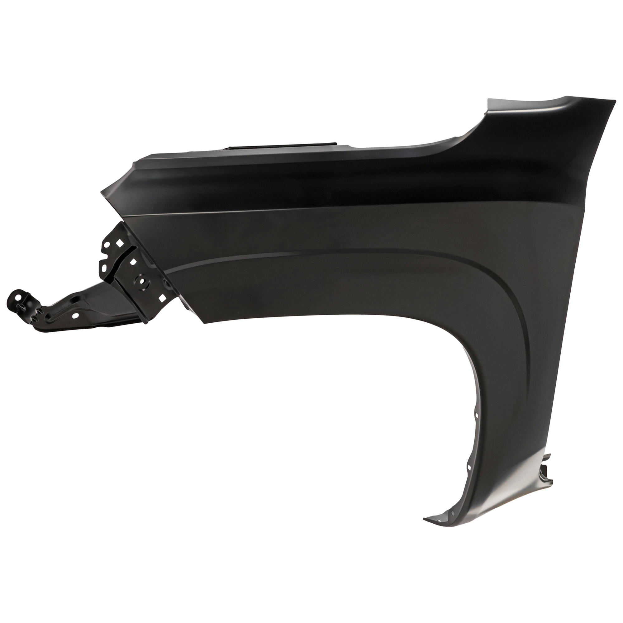 AM FRONTIER 22-24 FRONT FENDER LH Primed S SV Models w o Wheel Molding Hole SKU RN22010050 Partslink NI1240246 OEM 631009BU0B 631019BU0A