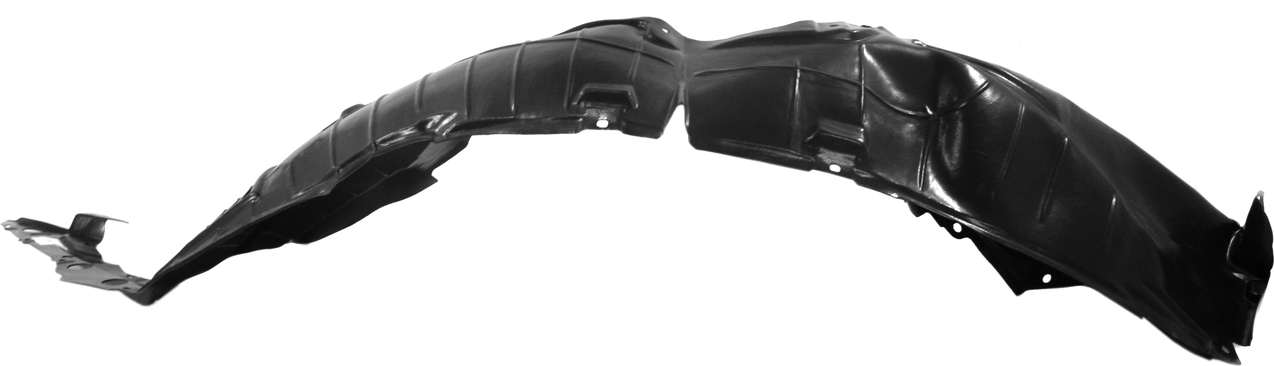 AM MAXIMA 16-23 FRONT FENDER LINER LH Polyethylene Vacuum Form SKU RN22210008 Partslink NI1248159 OEM 638434RA1D PFM