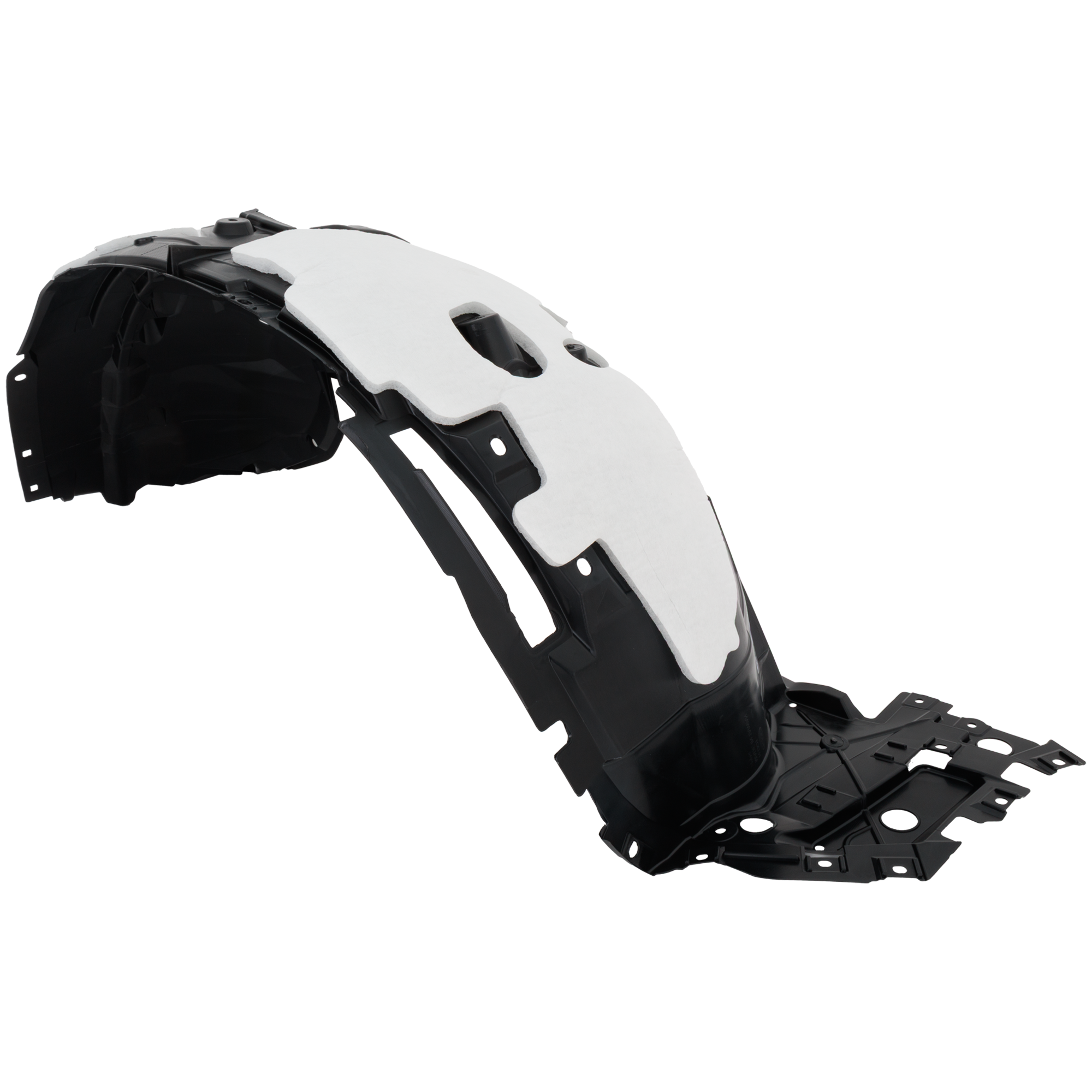 AM ROGUE 23-23 FRONT FENDER LINER RH Inner Panel USA Built Vehicle Injection Form w Insulation Foam CAPA SKU RN22210053Q Partslink NI1249191C OEM 638406RC1A