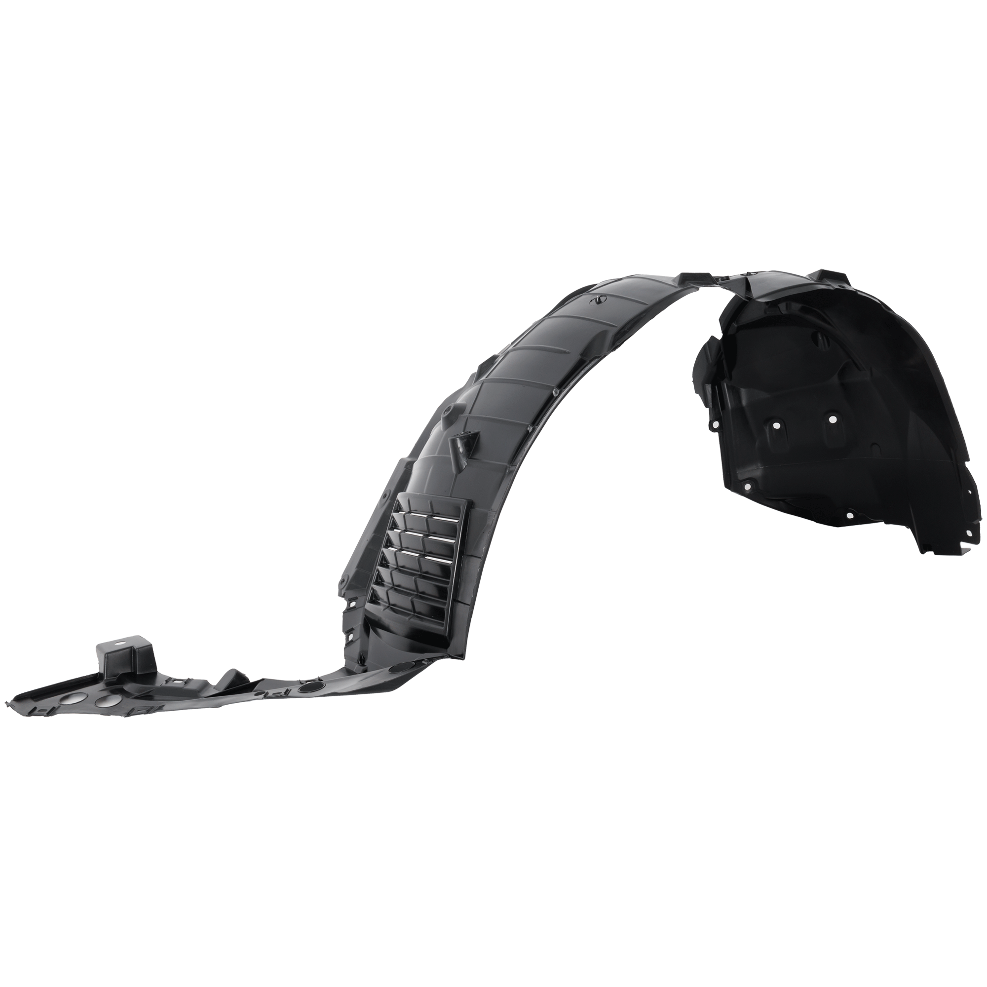AM MAXIMA 16-23 FRONT FENDER LINER LH Polypropylene Injection Form w o Insulation Foam SKU RN22210080 Partslink NI1248154 OEM 638434RA1D