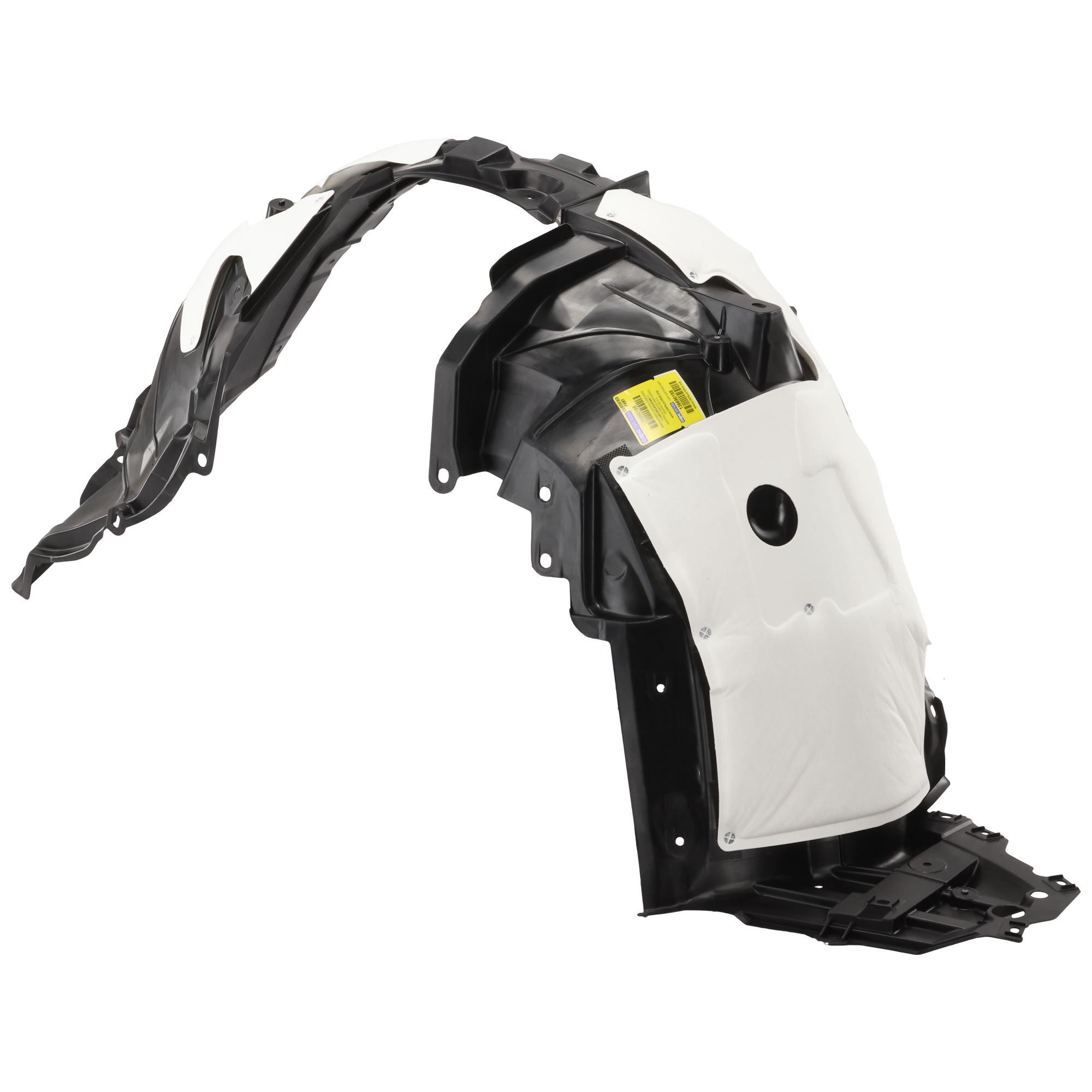 AM ROGUE SPORT 17-22 FRONT FENDER LINER LH Polypropylene Injection Form CAPA SKU RN22210086Q Partslink NI1248167C OEM 638416MA0A