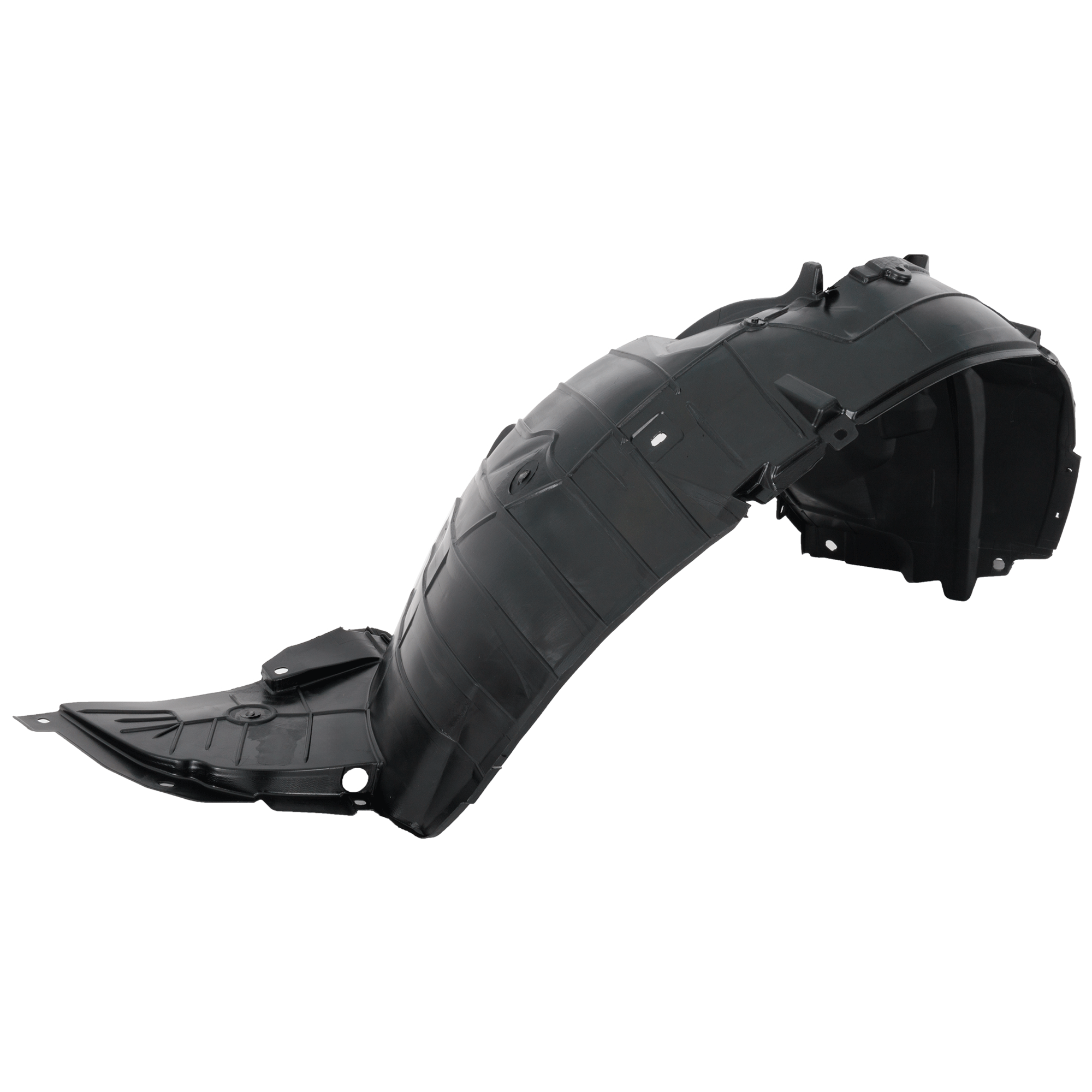AM VERSA 07-12 FRONT FENDER LINER LH Plastic Hatchback Sedan 07-11 Injection Form SKU RN22210100 Partslink NI1248114 OEM 638439EL0A