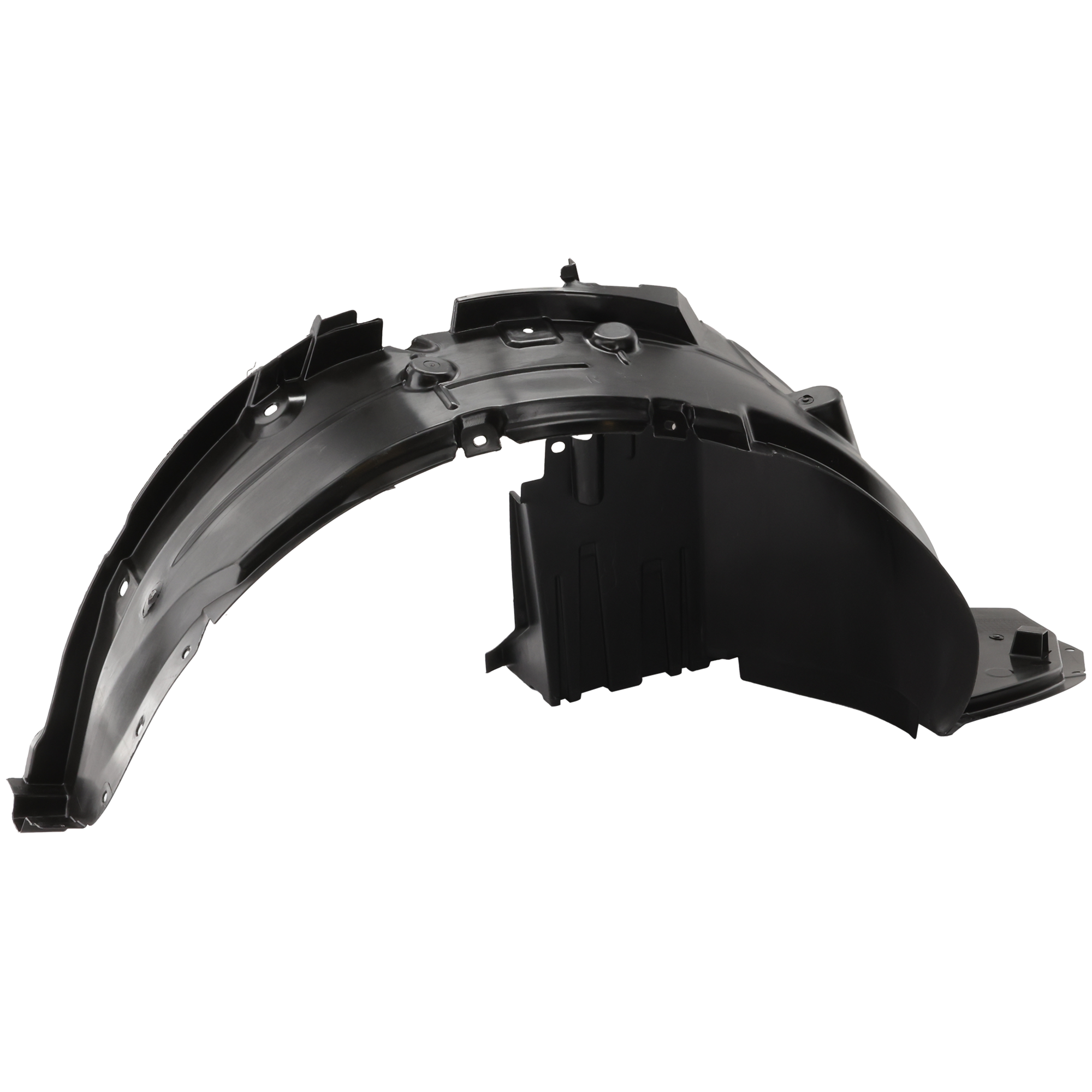 AM VERSA 15-19 FRONT FENDER LINER RH Polypropylene Injection Form Sedan CAPA SKU RN22210111Q OEM 638429KK0A
