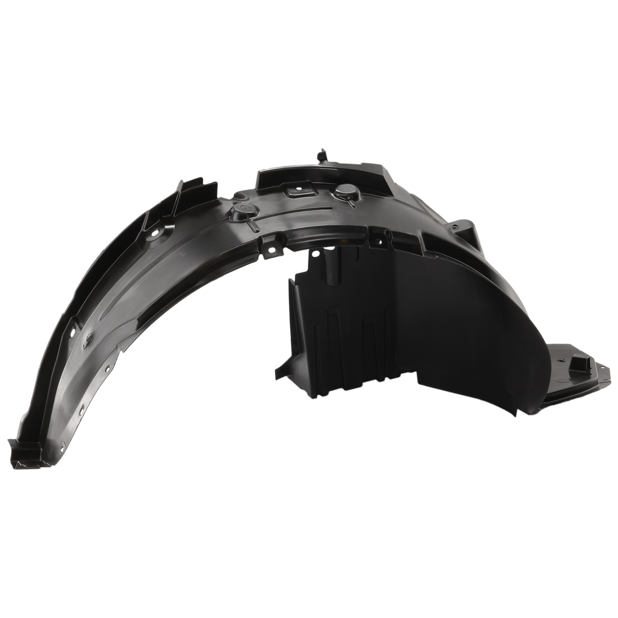 AM VERSA 15-19 FRONT FENDER LINER RH Polypropylene Injection Form Sedan SKU RN22210111 OEM 638429KK0A