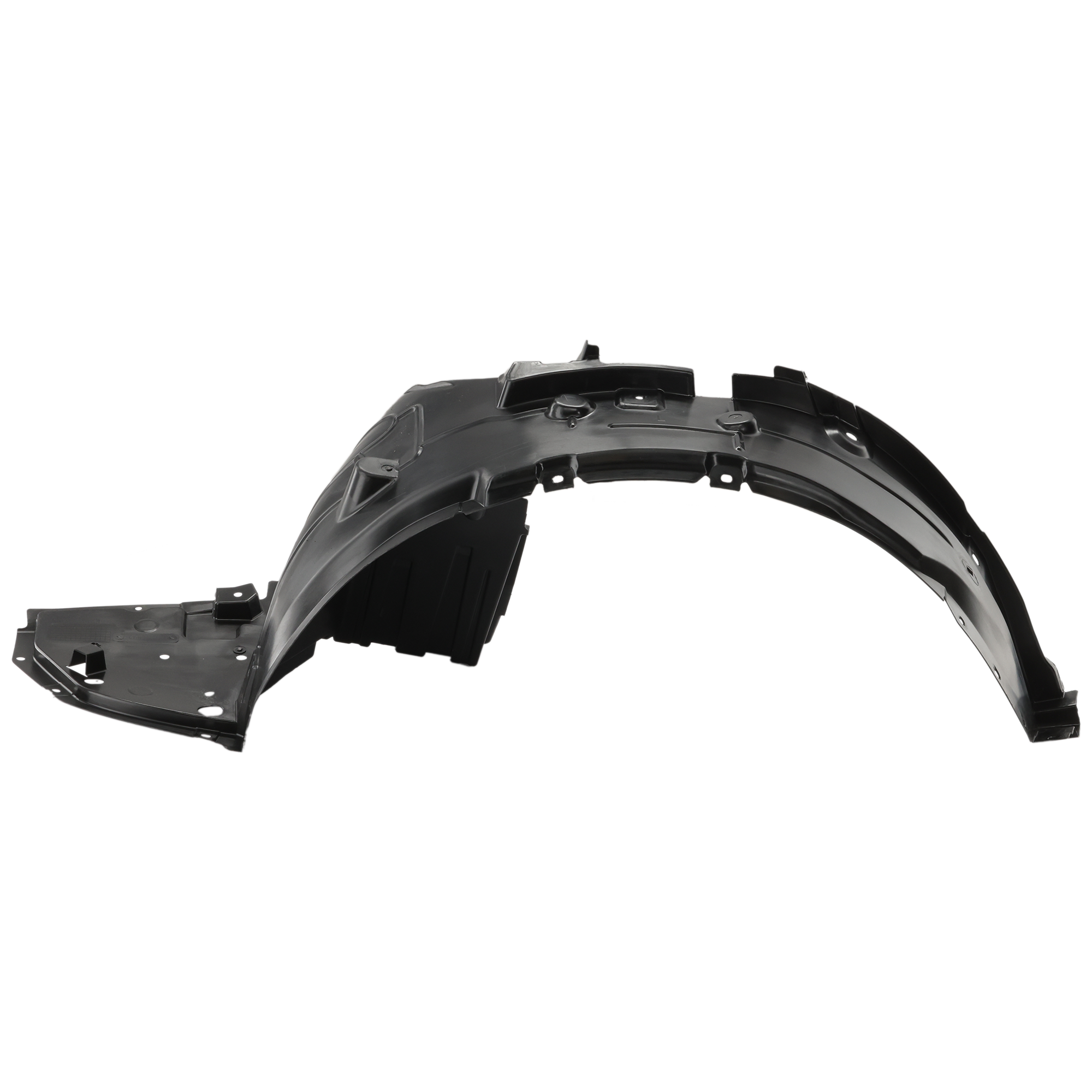 AM VERSA 15-19 FRONT FENDER LINER LH Polypropylene Injection Form Sedan SKU RN22210112 OEM 638439KK0A