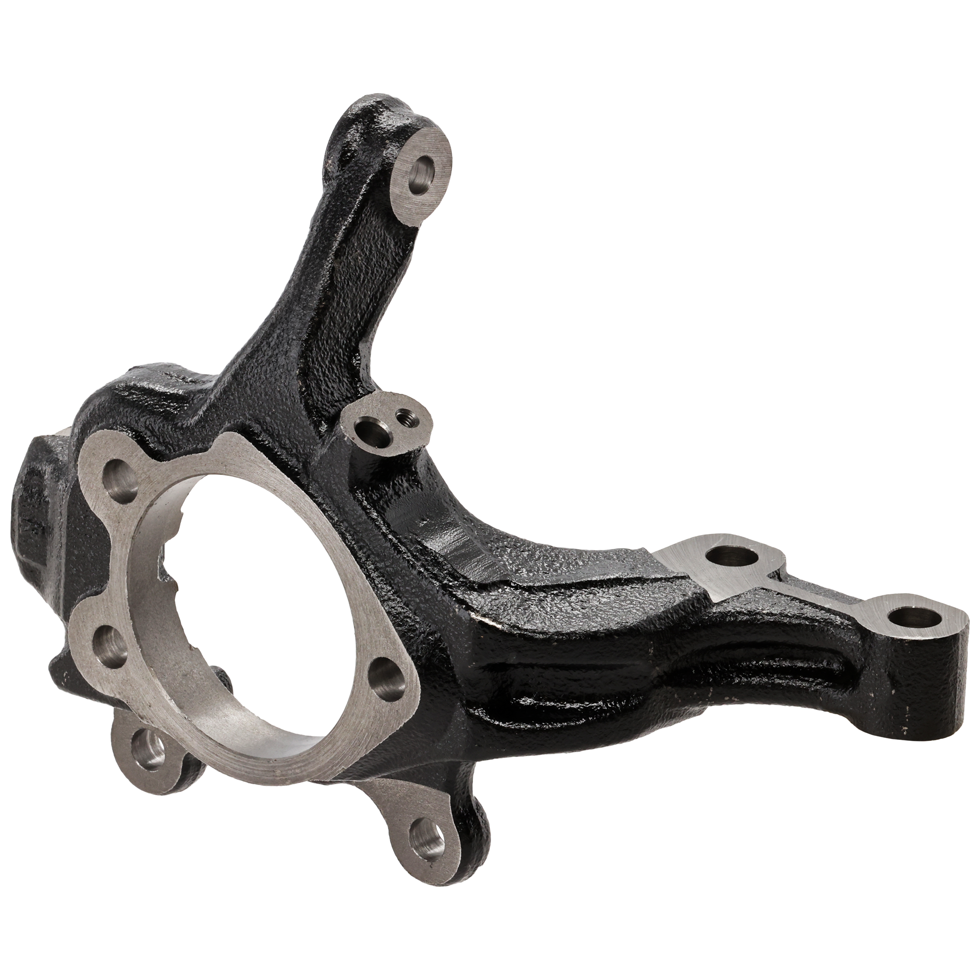 AM CUBE 09-14 VERSA 07-12 FRONT KNUCKLE RH Black Cast Iron Hatchback SKU RN28080013 OEM 40014ED000