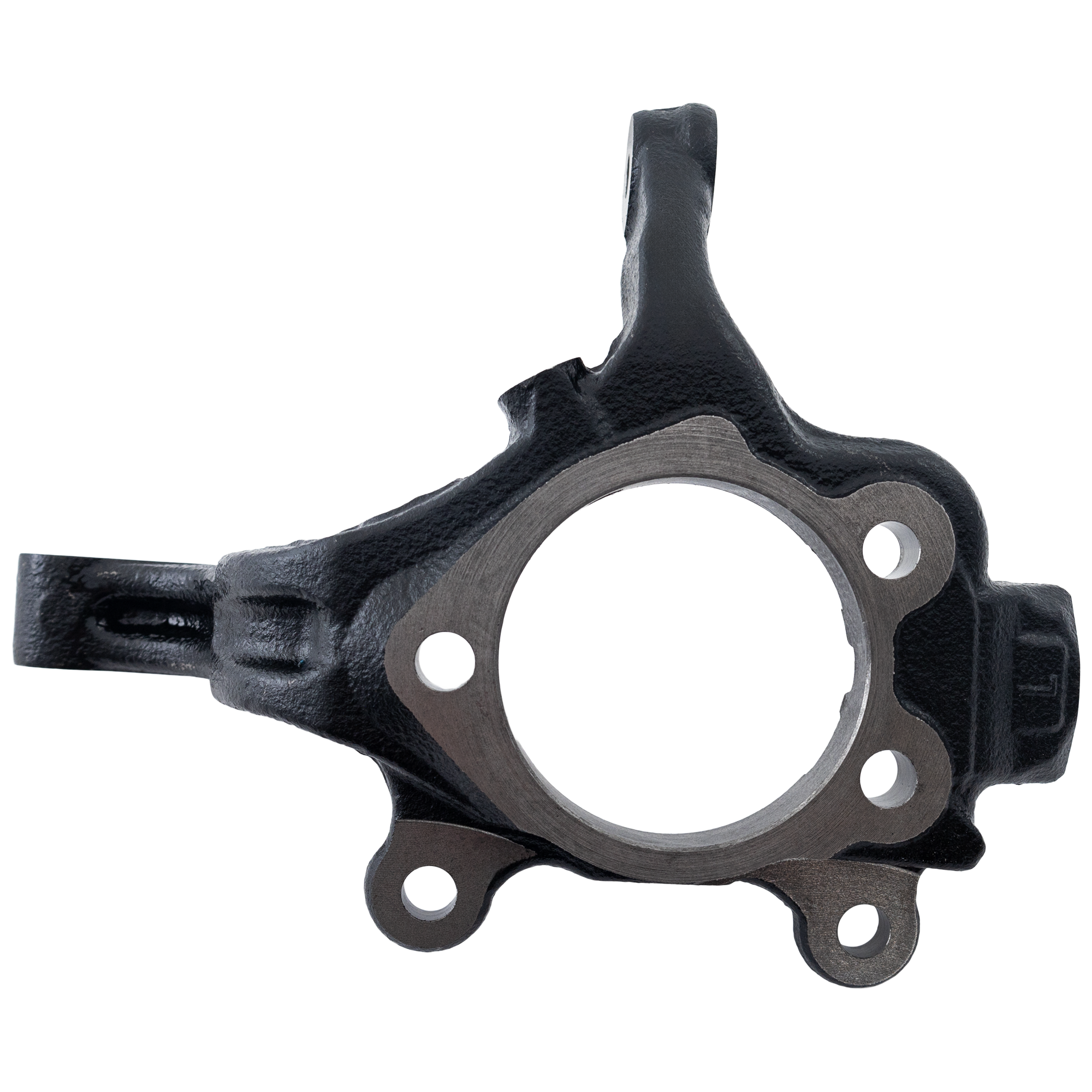 AM CUBE 09-14 VERSA 07-12 FRONT KNUCKLE LH Black Cast Iron Hatchback SKU RN28080014 OEM 40015ED000