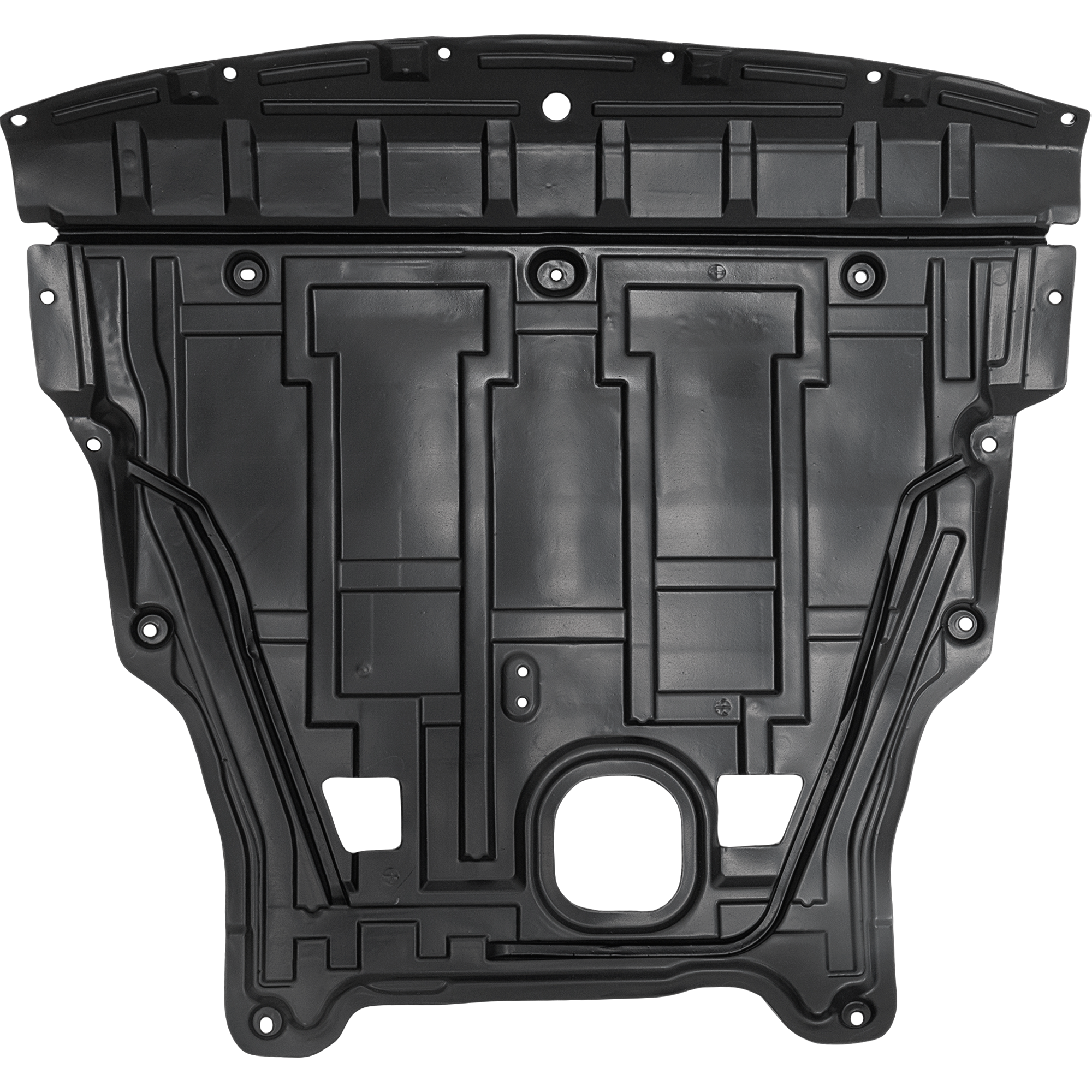 AM ROGUE SPORT 17-21 ENGINE SPLASH SHIELD Front Textured Black SKU RN31010011 Partslink NI1228178 OEM 758906MA0A PFM