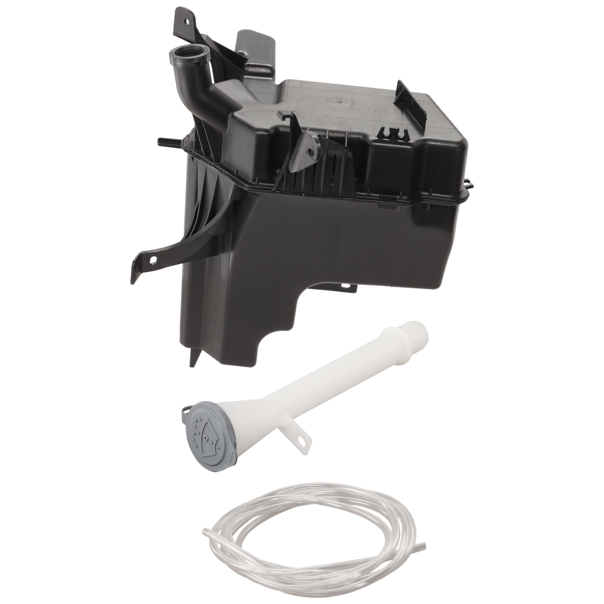 AM PATHFINDER 13-20 QX60-14-20 WASHER RESERVOIR Assembly w Cap Inlet Pump and Sensor w o Headlight Washer Holes SKU RN37050033 Partslink IN1288104 OEM 289103JA0B PFM