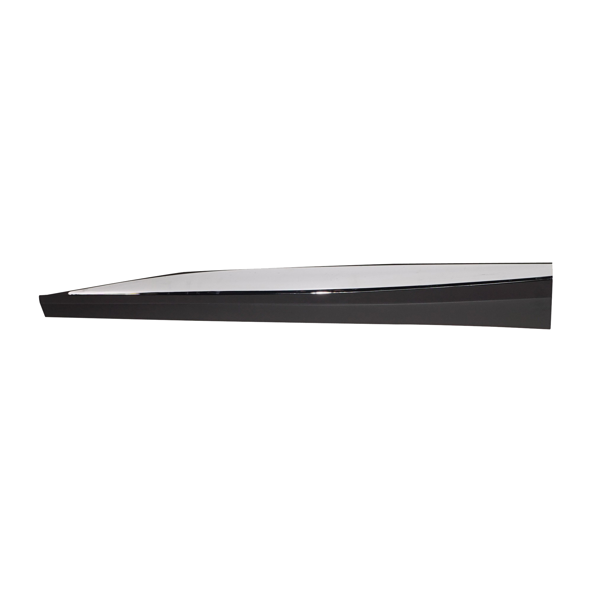 AM MURANO 15-24 FRONT DOOR MOLDING LH Lower Textured Black w Chrome Molding w o Midnight Special Edition Package SKU RN46170009 Partslink NI1304107 OEM 808719UA0A