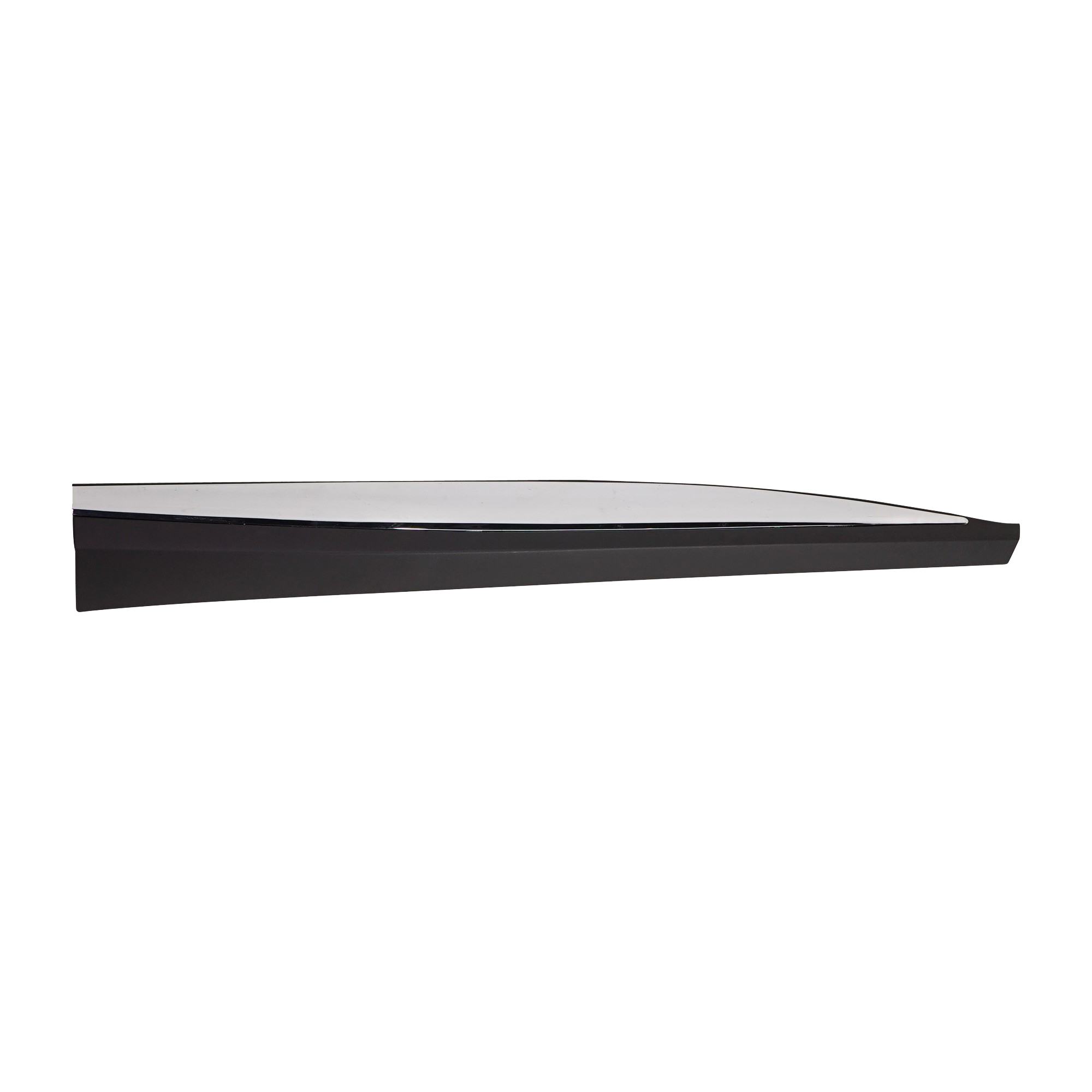 AM MURANO 15-24 FRONT DOOR MOLDING RH Lower Textured Black w Chrome Molding w o Midnight Special Edition Package SKU RN46170010 Partslink NI1305107 OEM 808709UA0A