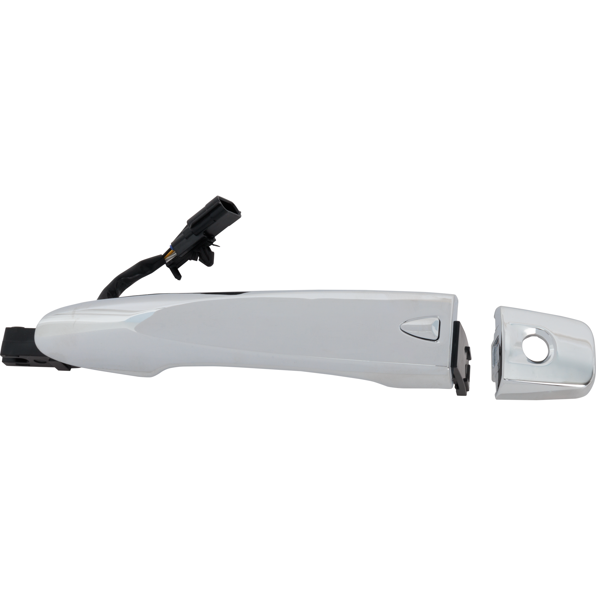 AM ROGUE 14-20 MURANO 15-23 FRONT EXTERIOR DOOR HANDLE LH Chrome w Keyhole w Smart Entry System w Button Handle+Cover SKU RN46250026 OEM 806404BA1C PFM