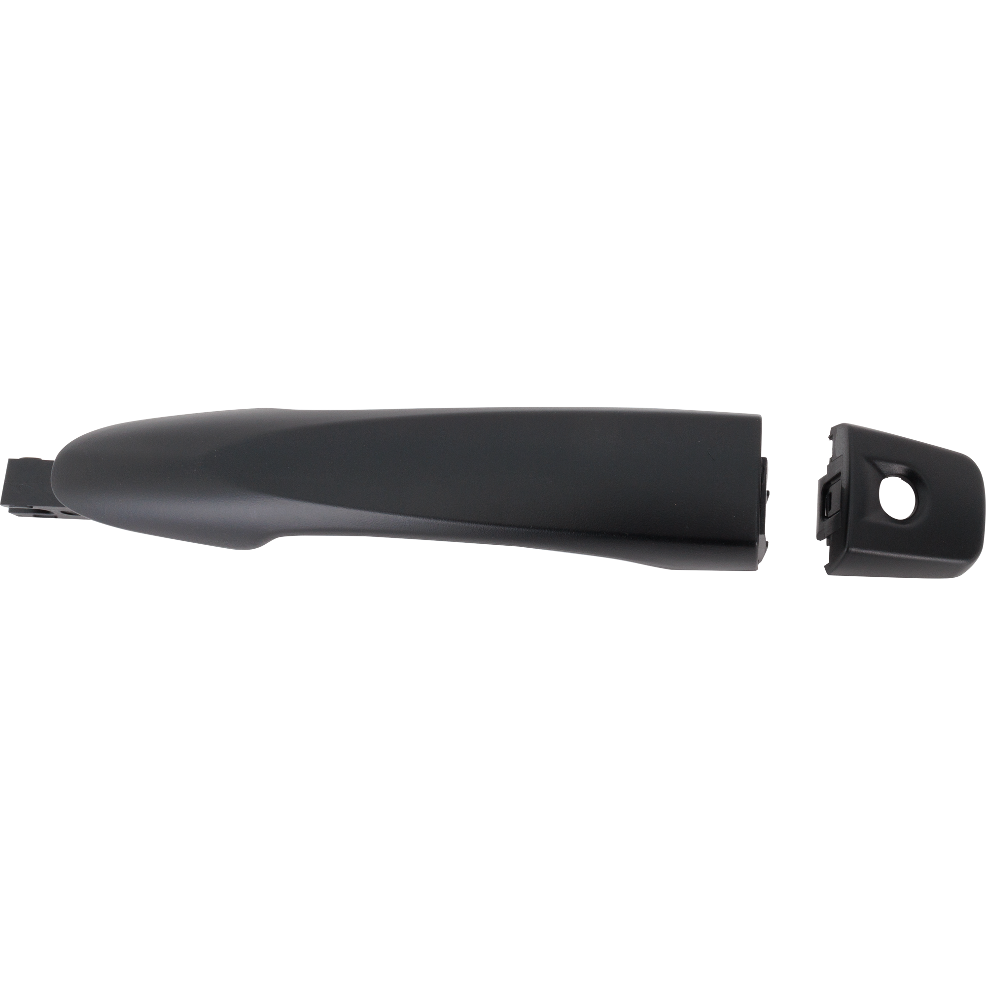AM ROGUE 17-20 KICKS 18-23 VERSA 20-23 FRONT EXTERIOR DOOR HANDLE LH Textured Black w Keyhole SKU RN46250028 OEM 826404KG0A PFM