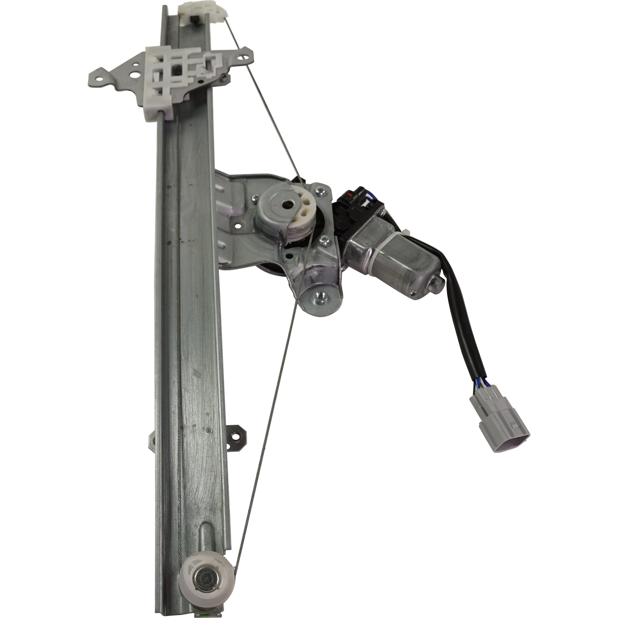 AM LEAF 13-24 FRONT WINDOW REGULATOR LH Power w Motor 6 Pin SKU RN46290018 Partslink NI1350168 OEM 807213NF5A PFM