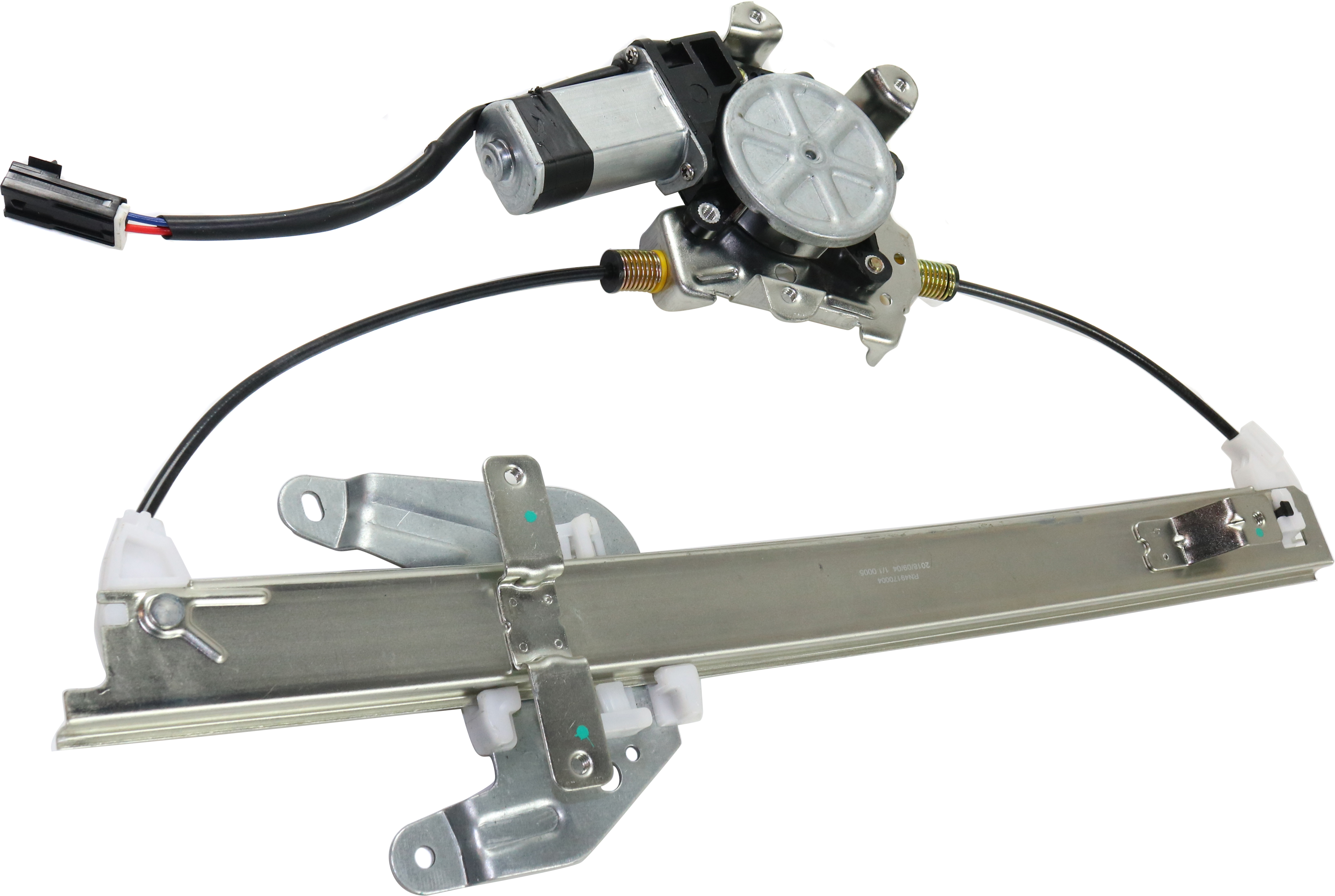 AM FRONTIER 01-01 XTERRA 00-04 REAR WINDOW REGULATOR LH Power w Motor Frontier To 8-00 SKU RN49170004 Partslink NI1550128 OEM 827217Z005-827317Z805