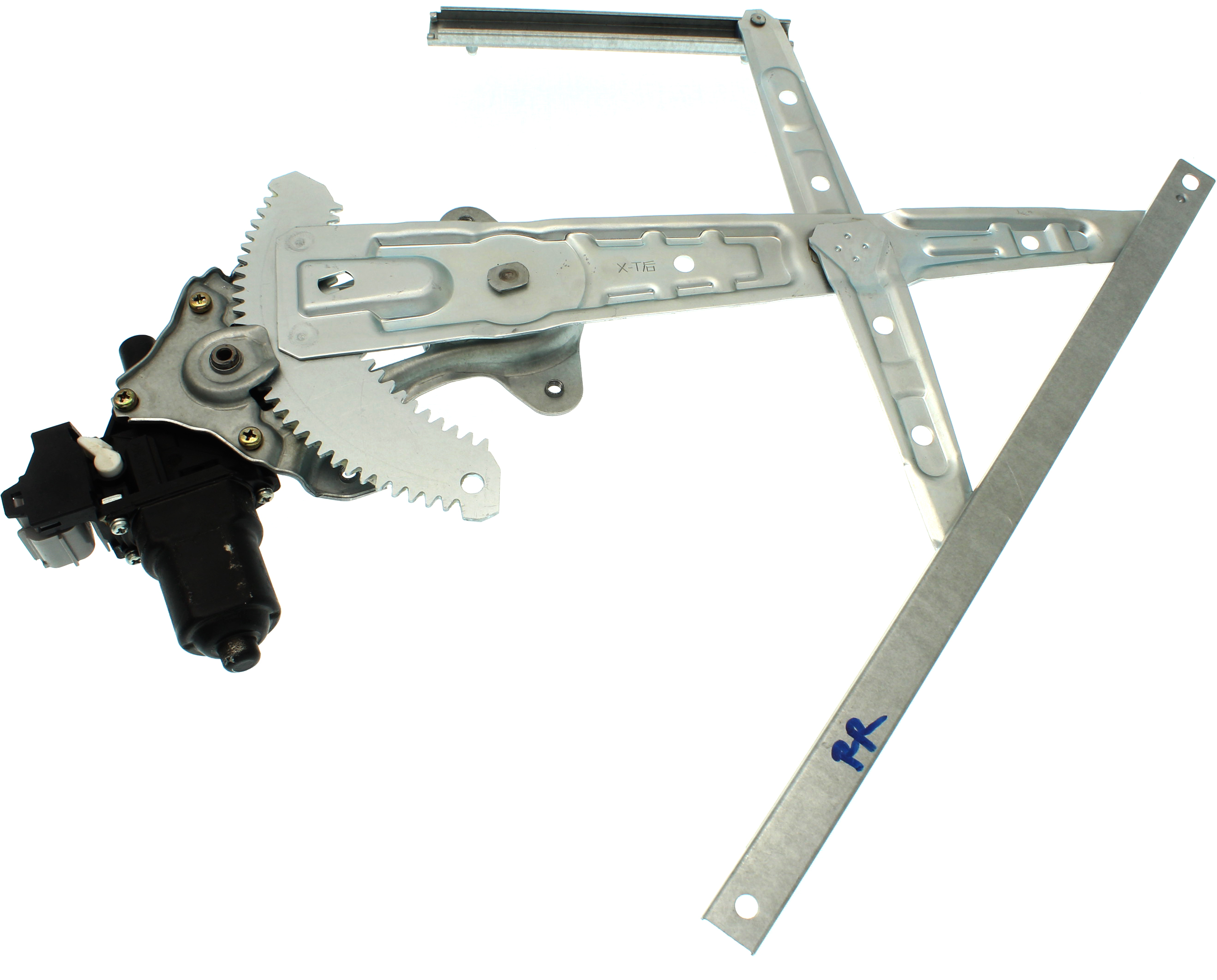 AM ROGUE 14-20 REAR WINDOW REGULATOR RH Power w Motor Japan Korea USA Built Vehicle SKU RN49170005 Partslink NI1551151 OEM 827204BA2A PFM