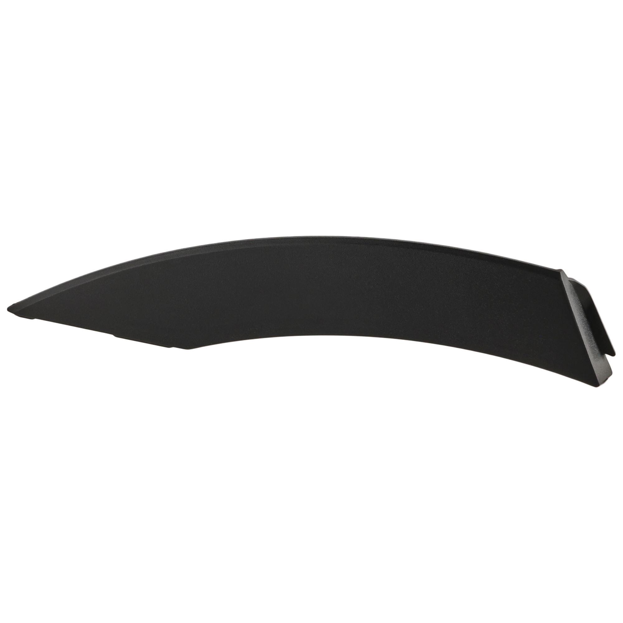 AM SANTA FE SPORT 13-18 REAR WHEEL OPENING MOLDING RH Mounted on Quarter Panel Textured SKU RN55390015 Partslink HY1791104 OEM 877424Z000