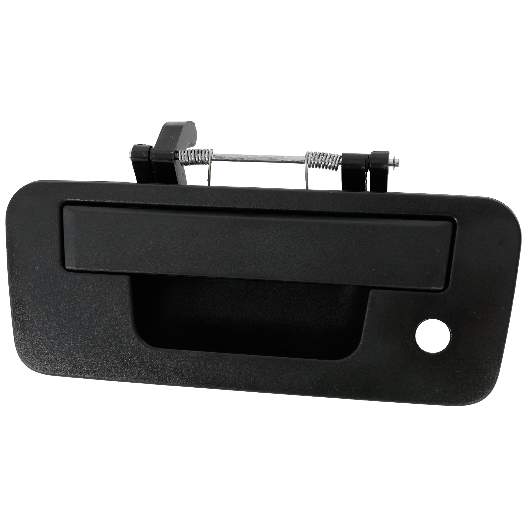 AM TITAN 13-15 TAILGATE HANDLE Textured Black w o Camera Hole w Keyhole w o Damper SKU RN58070009 OEM 906069FM0A