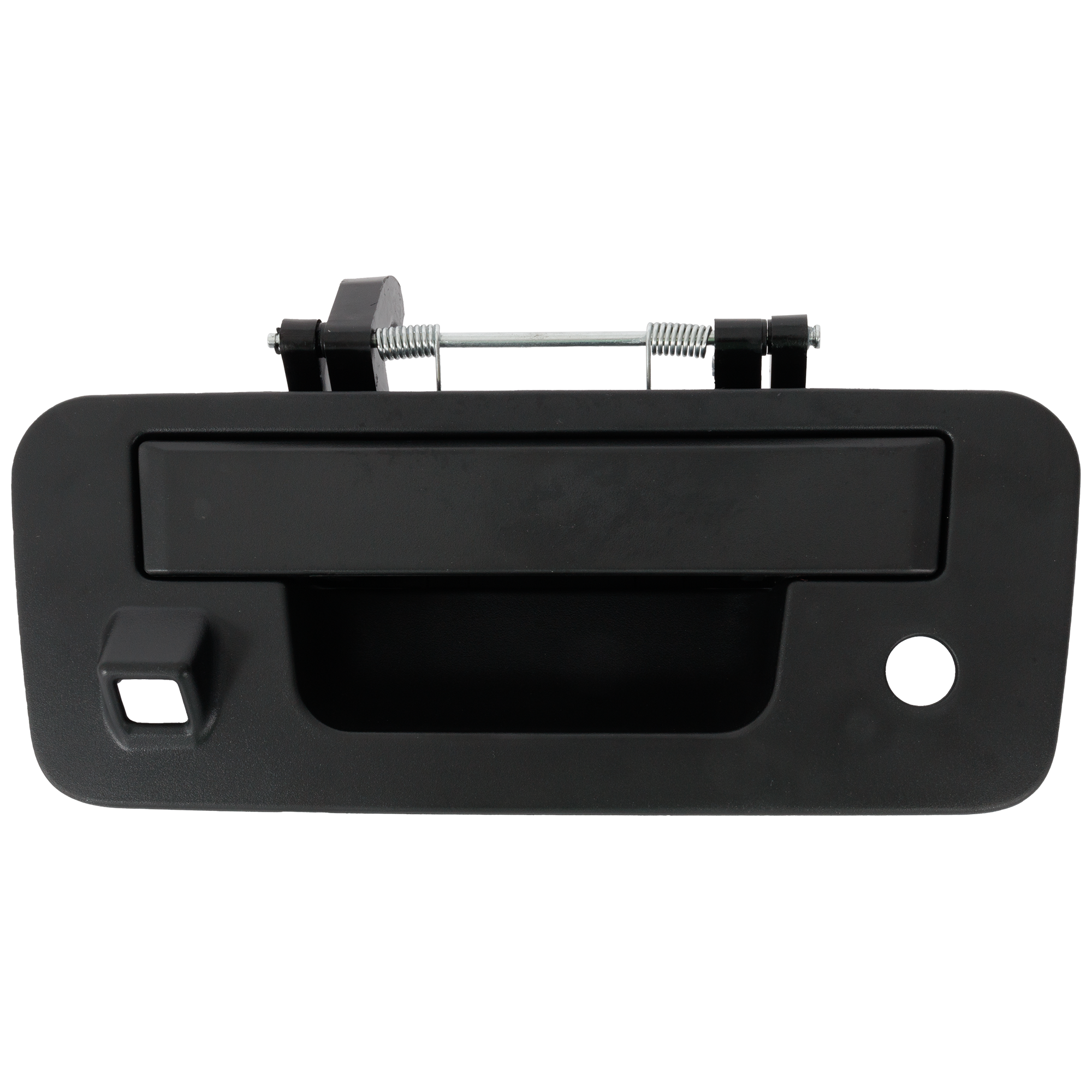 AM TITAN 13-15 TAILGATE HANDLE Textured w Camera Hole w Keyhole w Damper SKU RN58070010 OEM 906069FM1A