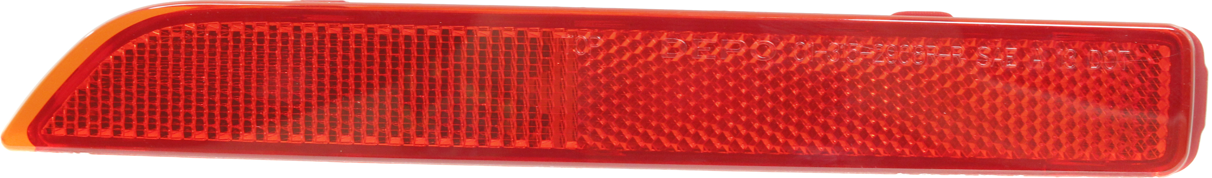 AM ARMADA 17-24 REAR BUMPER REFLECTOR RH SKU RN73490001 Partslink NI1185104 OEM 265605ZW0A