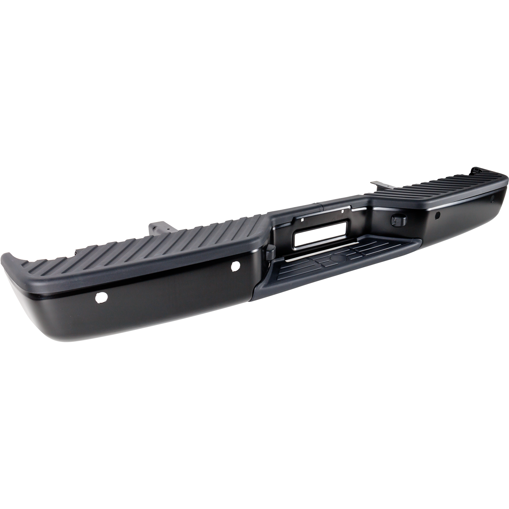 AM TITAN 08-12 STEP BUMPER FACE BAR AND PAD w Pad Provision w o Mounting Bracket Textured w Park Distance Sensor Holes w o Towing Package PRO 4X Model SKU RN76010019 Partslink NI1103128 OEM 850229FM0G PFM