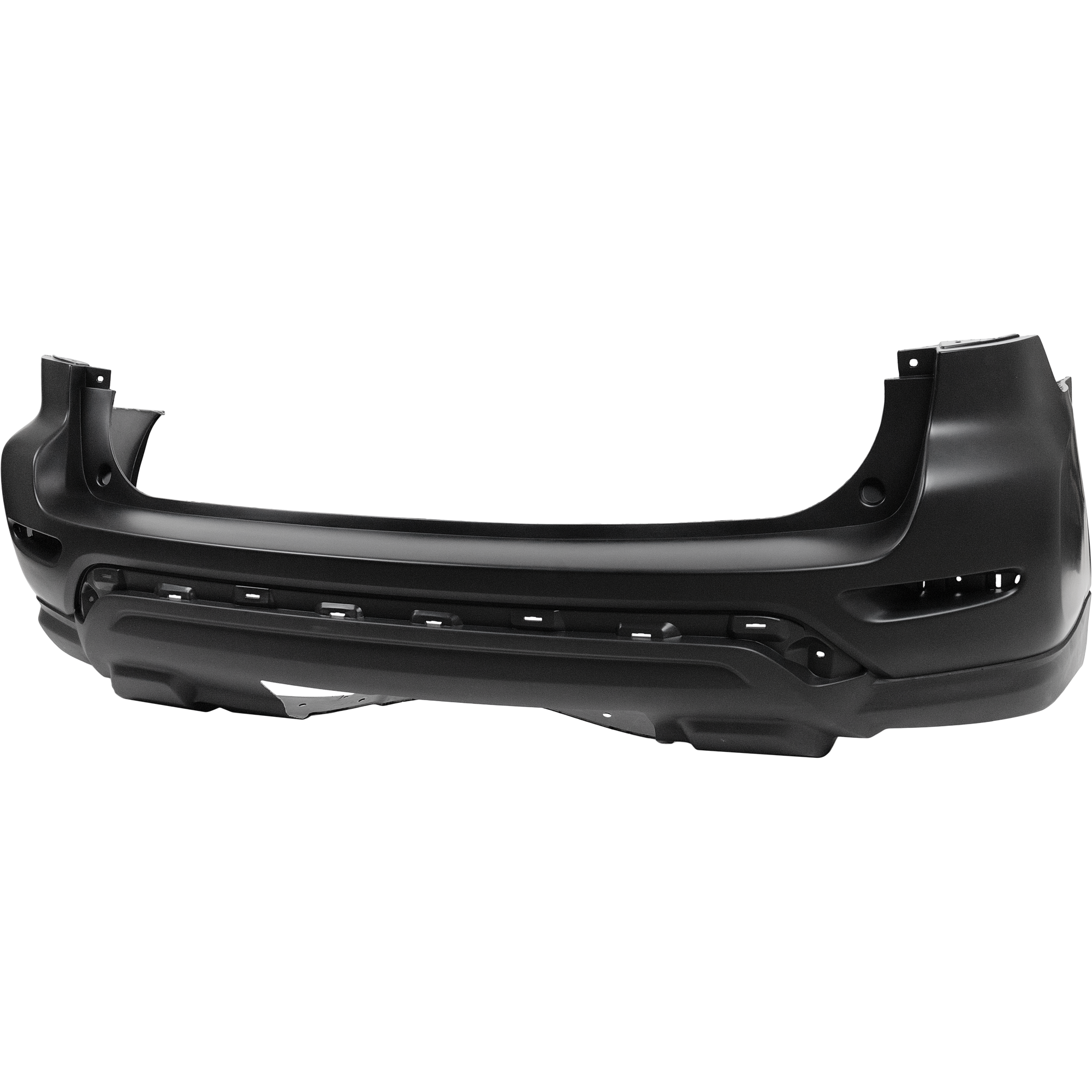AM PATHFINDER 17-18 REAR BUMPER COVER Primed w o Park Assist w Towing Hitch SKU RN76010023P Partslink NI1100327 OEM 850229PF1H