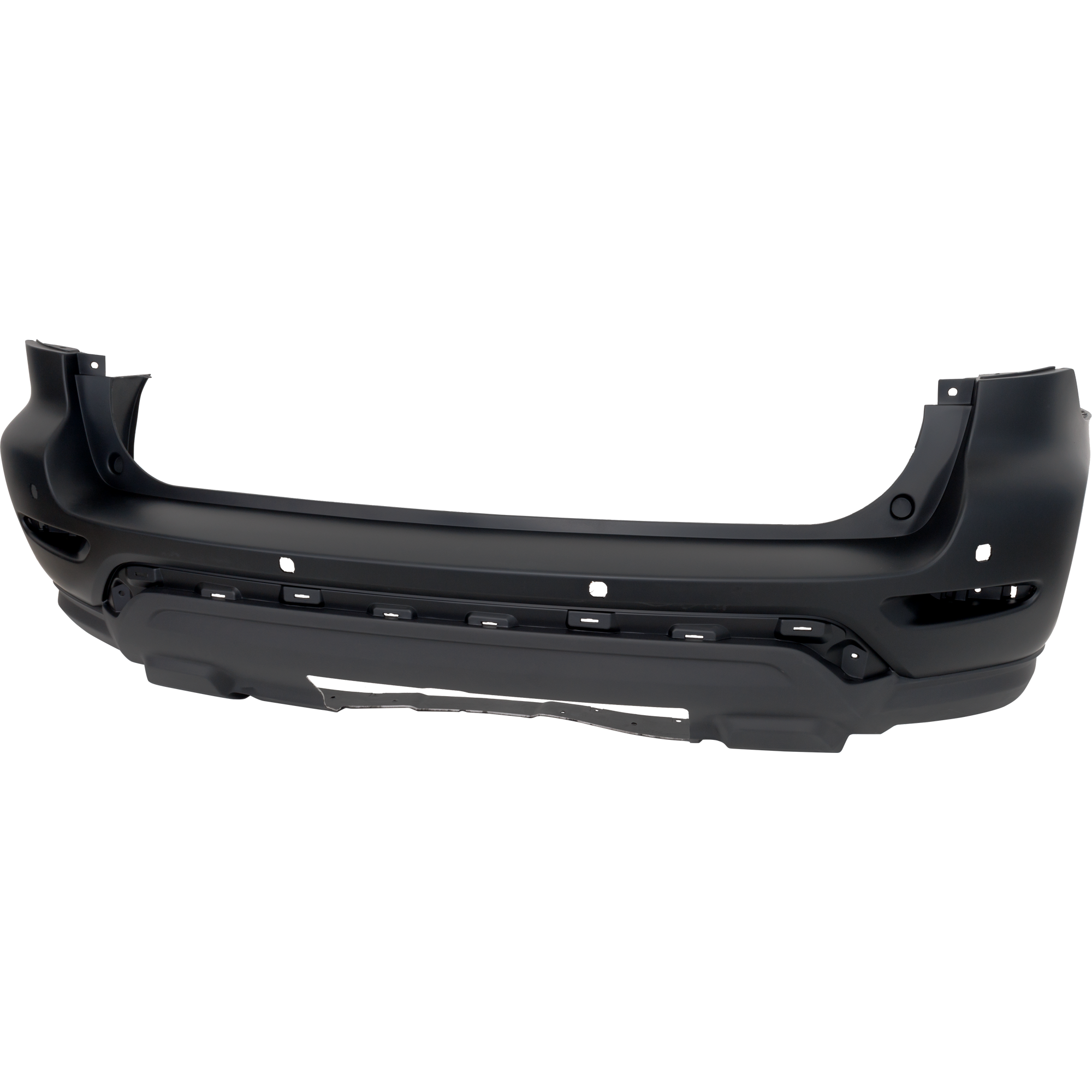 AM PATHFINDER 17-20 REAR BUMPER COVER Primed w o Wheel Opening Molding w Object Sensor Holes w Towing Hitch SKU RN76010025P Partslink NI1100316 OEM 850229PF5H