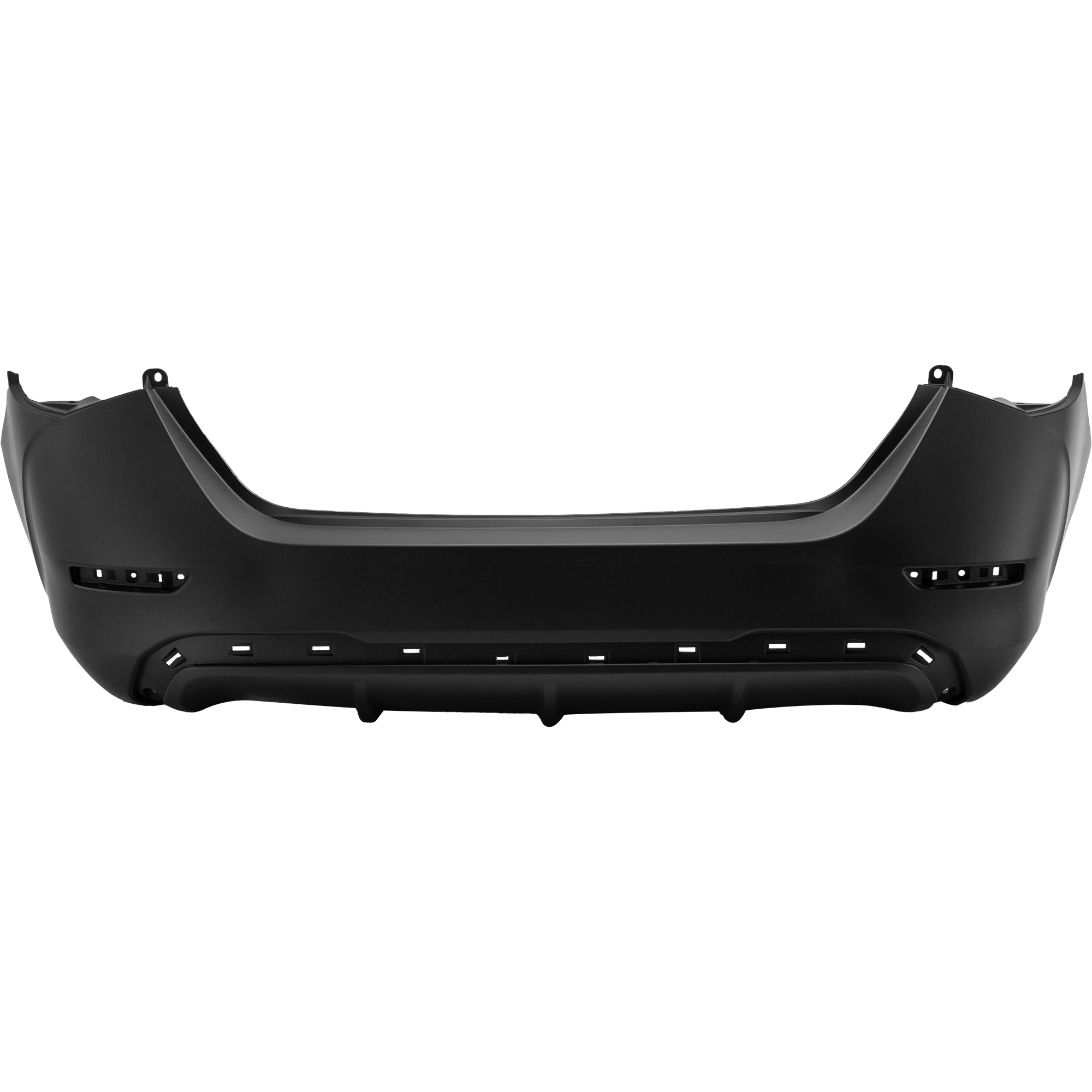 AM SENTRA 20-21 REAR BUMPER COVER Primed w o Parking Aid Sensor Holes CAPA SKU RN76010026PQ Partslink NI1100337C OEM 850226LB0J