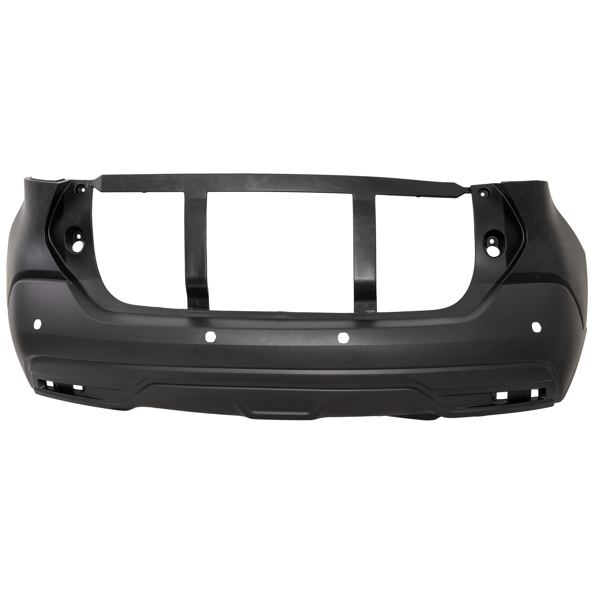 AM KICKS 20-20 REAR BUMPER COVER Primed w 4 Sensor Hole CAPA SKU RN76010028PQ Partslink NI1100339C OEM 850225RW0J
