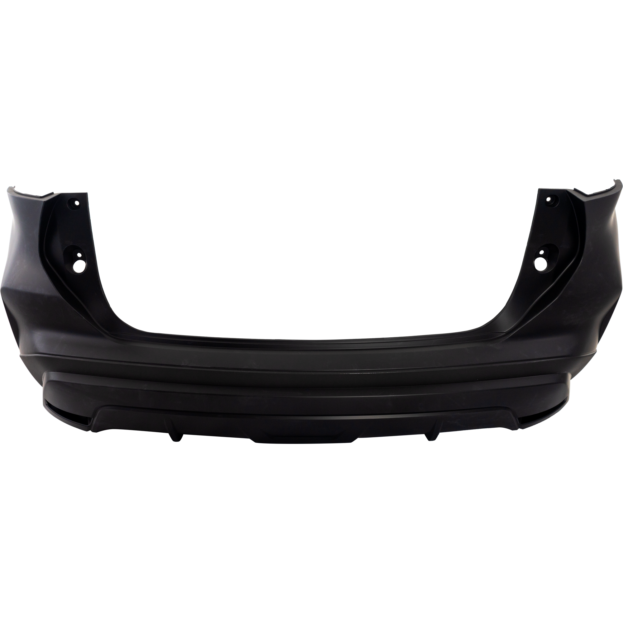AM KICKS 21-23 REAR BUMPER COVER Primed w o Parking Aid Sensor Hole SKU RN76010038P Partslink NI1100345 OEM 850225R00J