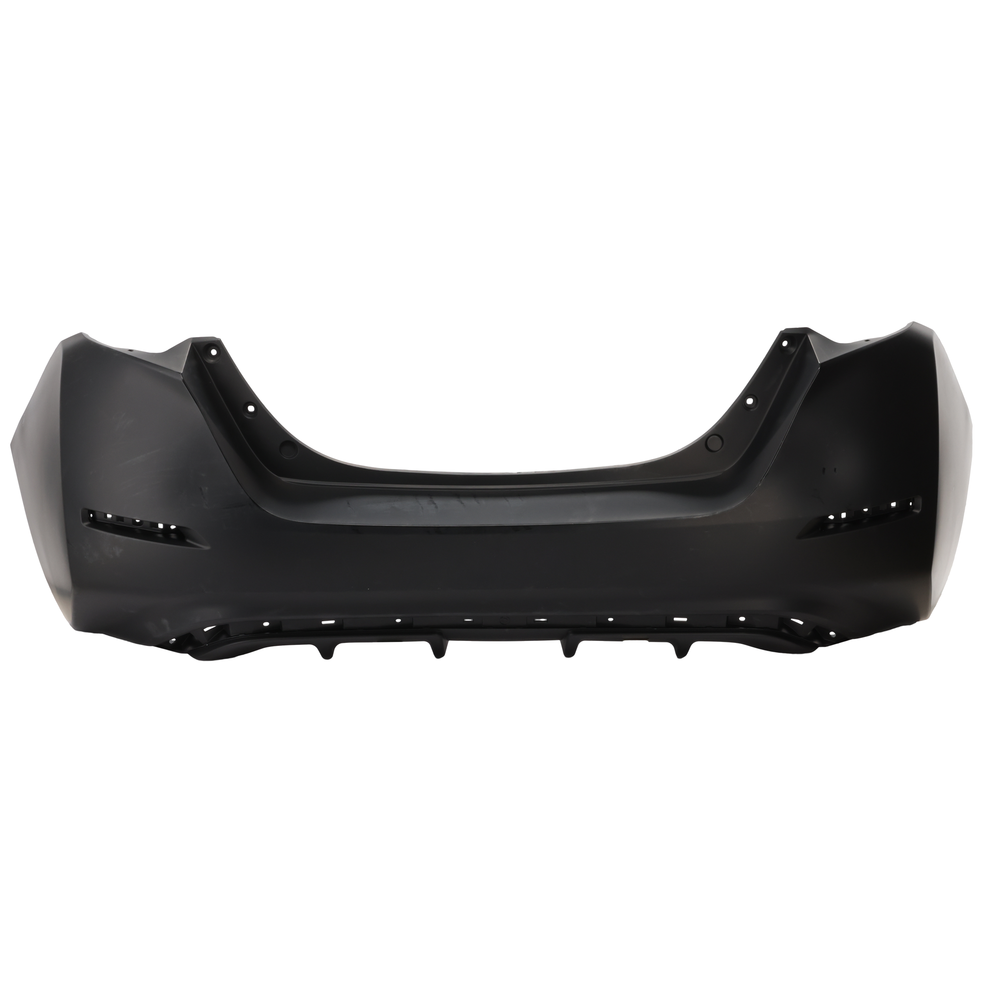 AM LEAF 18-19 REAR BUMPER COVER Primed w o Sensor Holes SKU RN76010042 Partslink NI1100326 OEM 850225SA0H