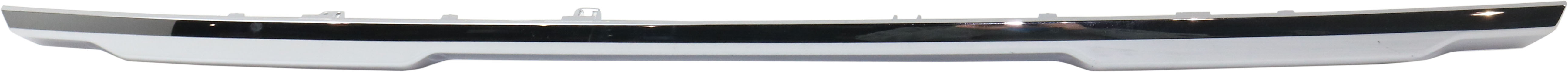 AM ROGUE 15-20 REAR BUMPER MOLDING Upper Chrome Japan Korea USA Built w o Midnight Special Edition Pkg CAPA SKU RN76350001Q Partslink NI1144107C OEM 850726FL1A