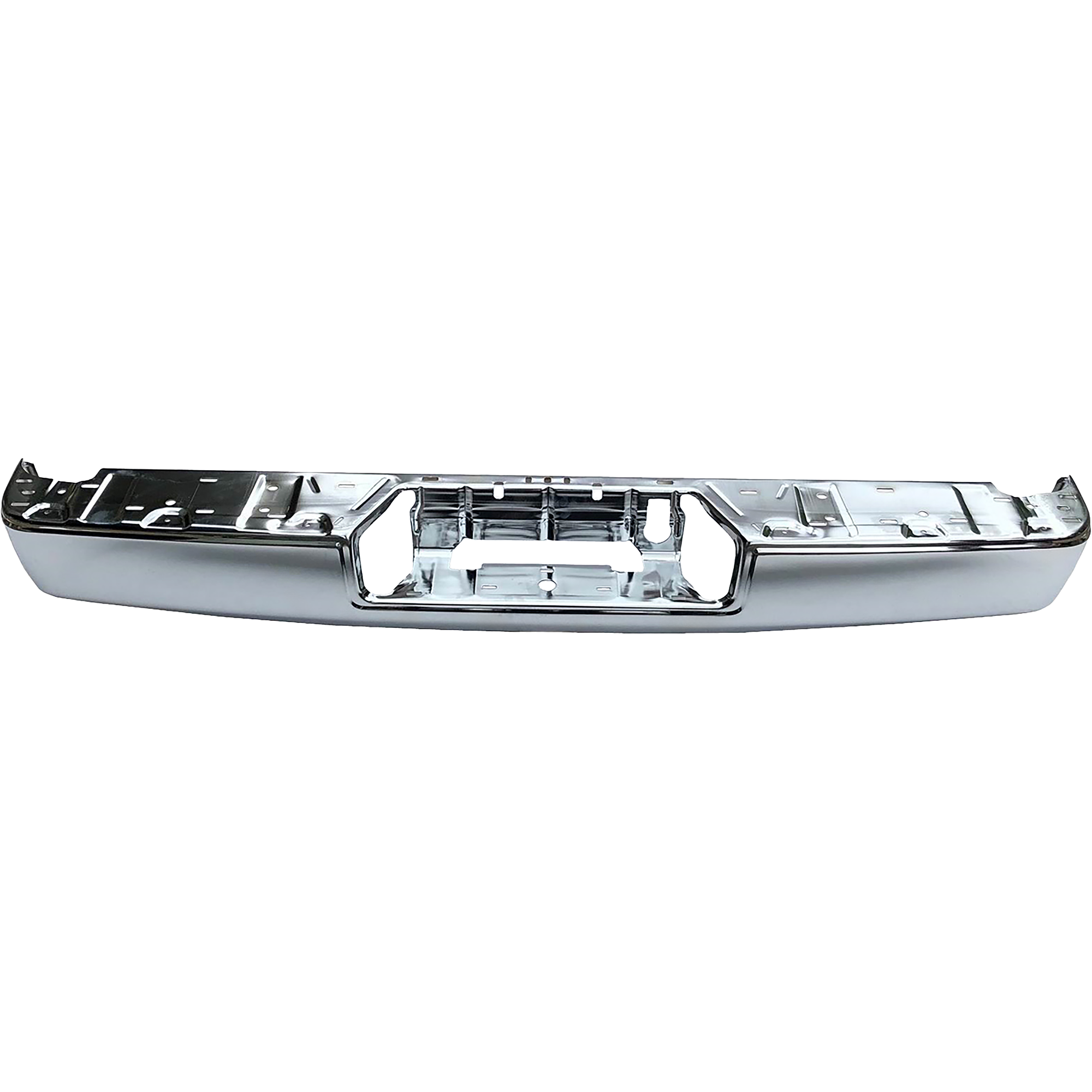 AM TITAN 17-20 TITAN XD 16-20 STEP BUMPER FACE BAR ONLY w o Pad w Pad Provision w o Mounting Bracket Chrome w o BSD Crew w o Tow Hitch Extended Standard Cab SKU RN82560006 Partslink NI1102165 OEM 85030EZ20A