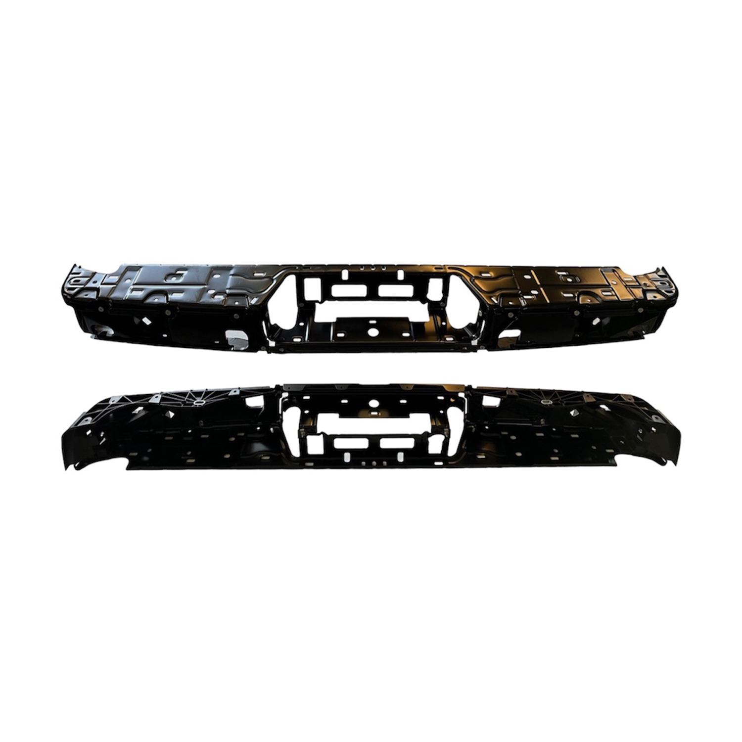 AM TITAN TITAN XD 20-23 STEP BUMPER FACE BAR ONLY w Pad Provision w o Mounting Bracket Black SKU RN82560021 Partslink NI1102173 OEM 850309FV0A